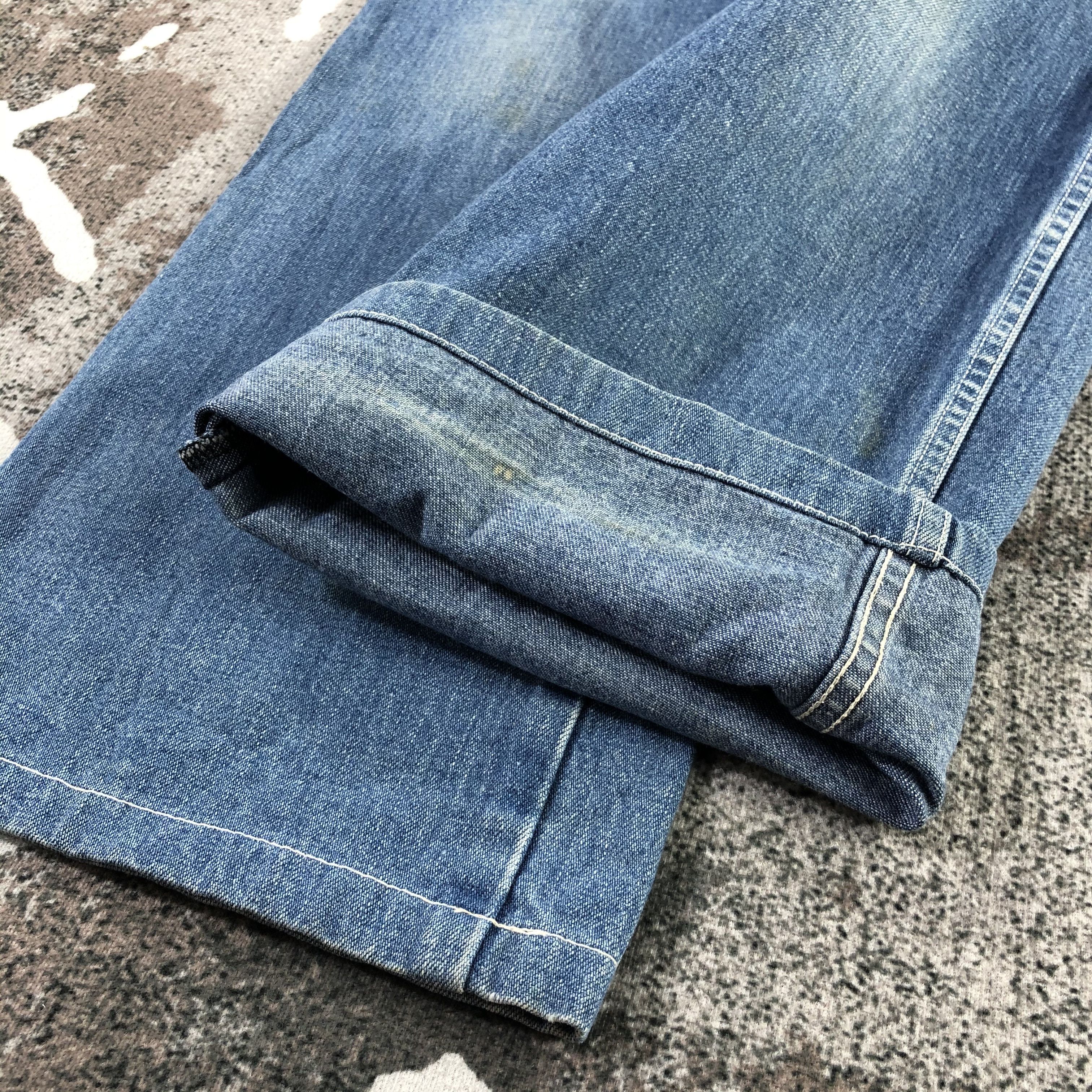 Vintage Vintage Lip Star Jeans High Waist Denim Size 25x31 Size 26" / US 2 / IT 38 - 6 Thumbnail