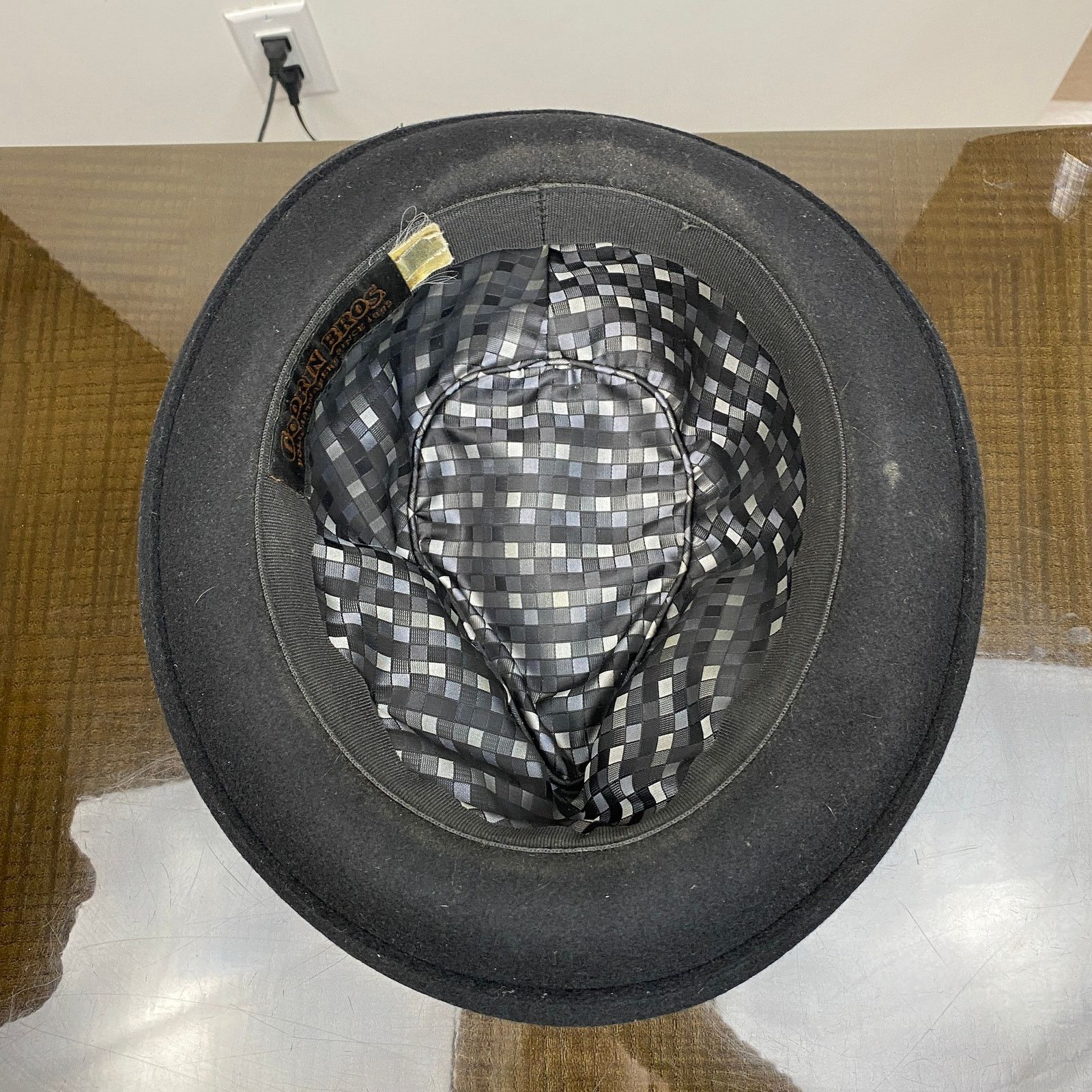 Goorin Bros. Goorin Bros Wool Banded Bowler Hat Fedora Derby Dapper Size ONE SIZE - 7 Thumbnail