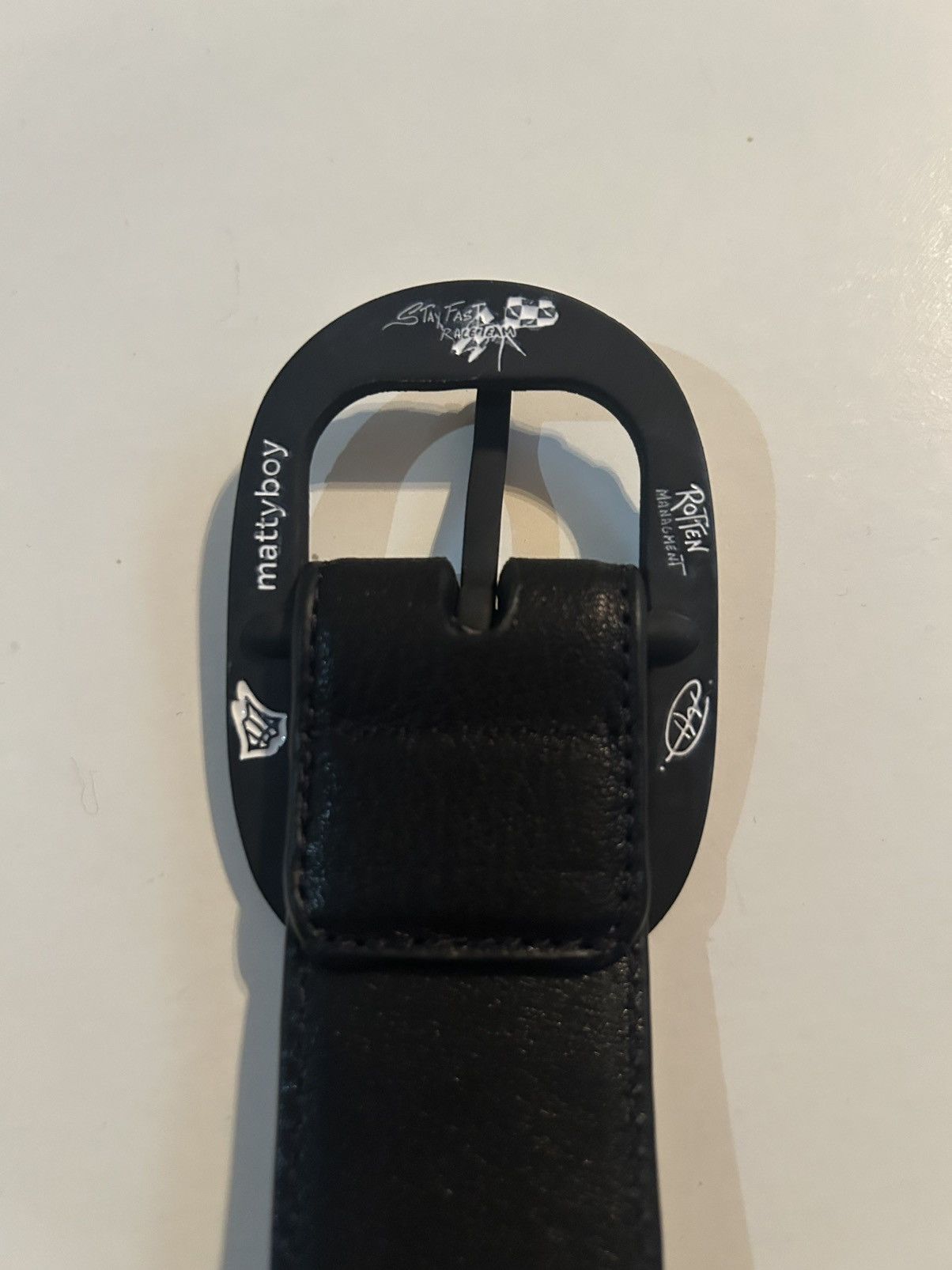 Matty Boy Matty Boy Anti Promo Blue Chomper Belt Size 38 Size 38 - 4 Thumbnail