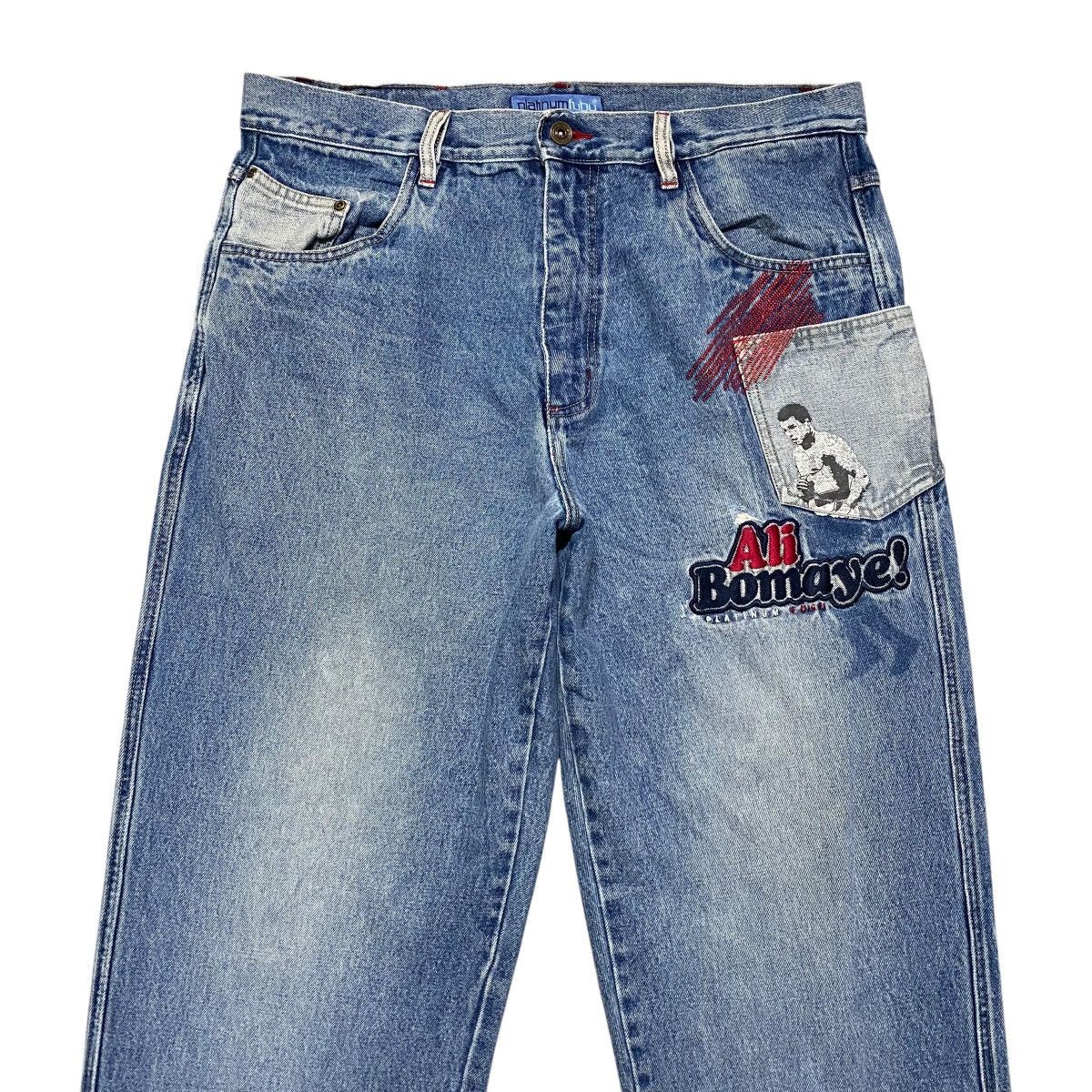 Fubu Vintage FUBU ALI BOMAYE Denim Baggy Jeans Size US 38 / EU 54 - 4 Thumbnail