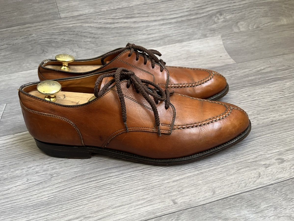 Alden Alden norvegian front blucher brown lace-up shoes us 12B/D Size US 12 / EU 45 - 7 Thumbnail