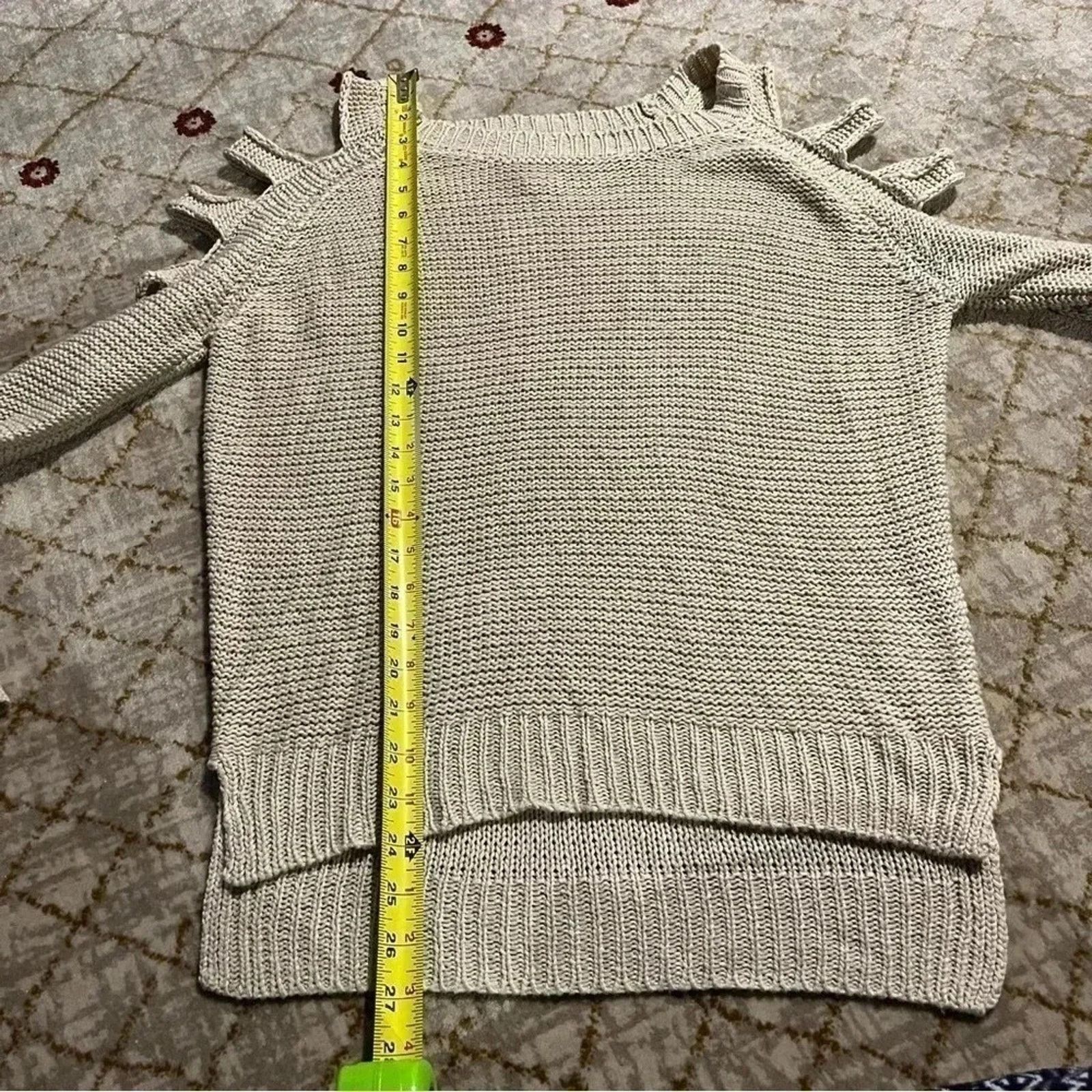 Other Aryn K. Cole Shoulder Knitted Sweater Pullover Size XS Size XS / US 0-2 / IT 36-38 - 7 Thumbnail