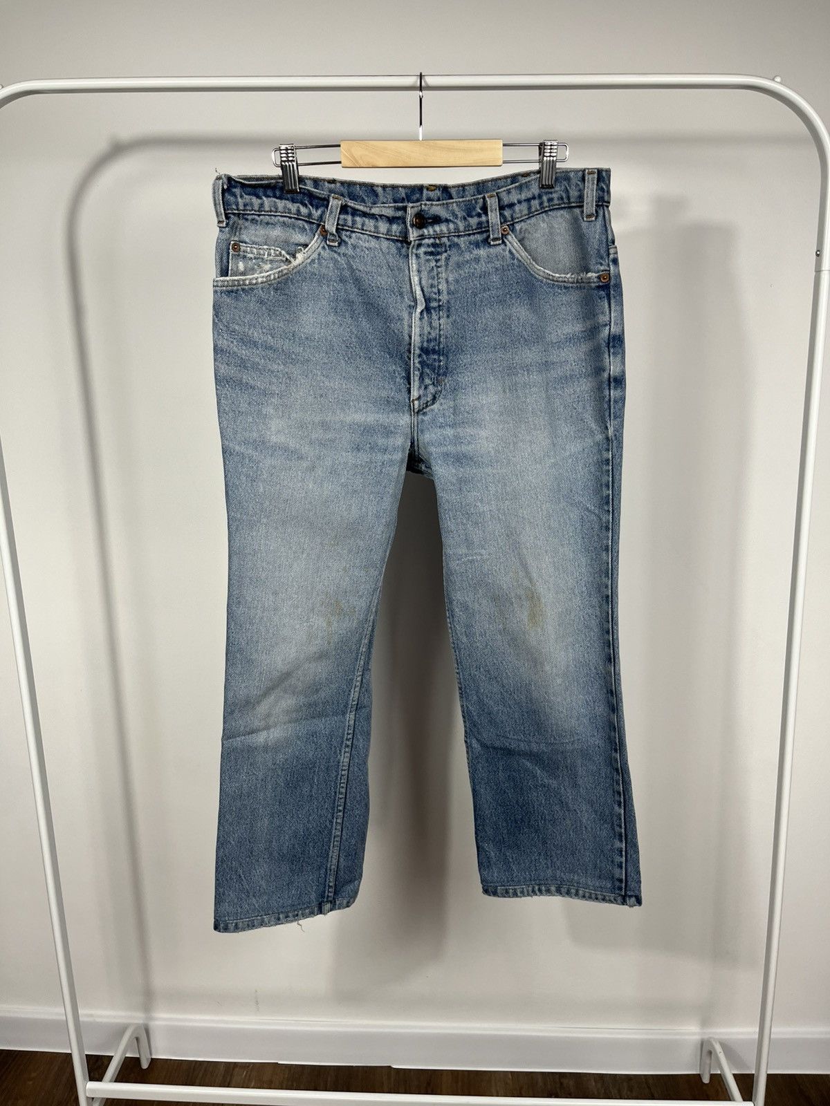 Levi's Vintage Levis Distressed Denim Jeans Pants Yugoslavia Size US 32 / EU 48 - 10 Thumbnail