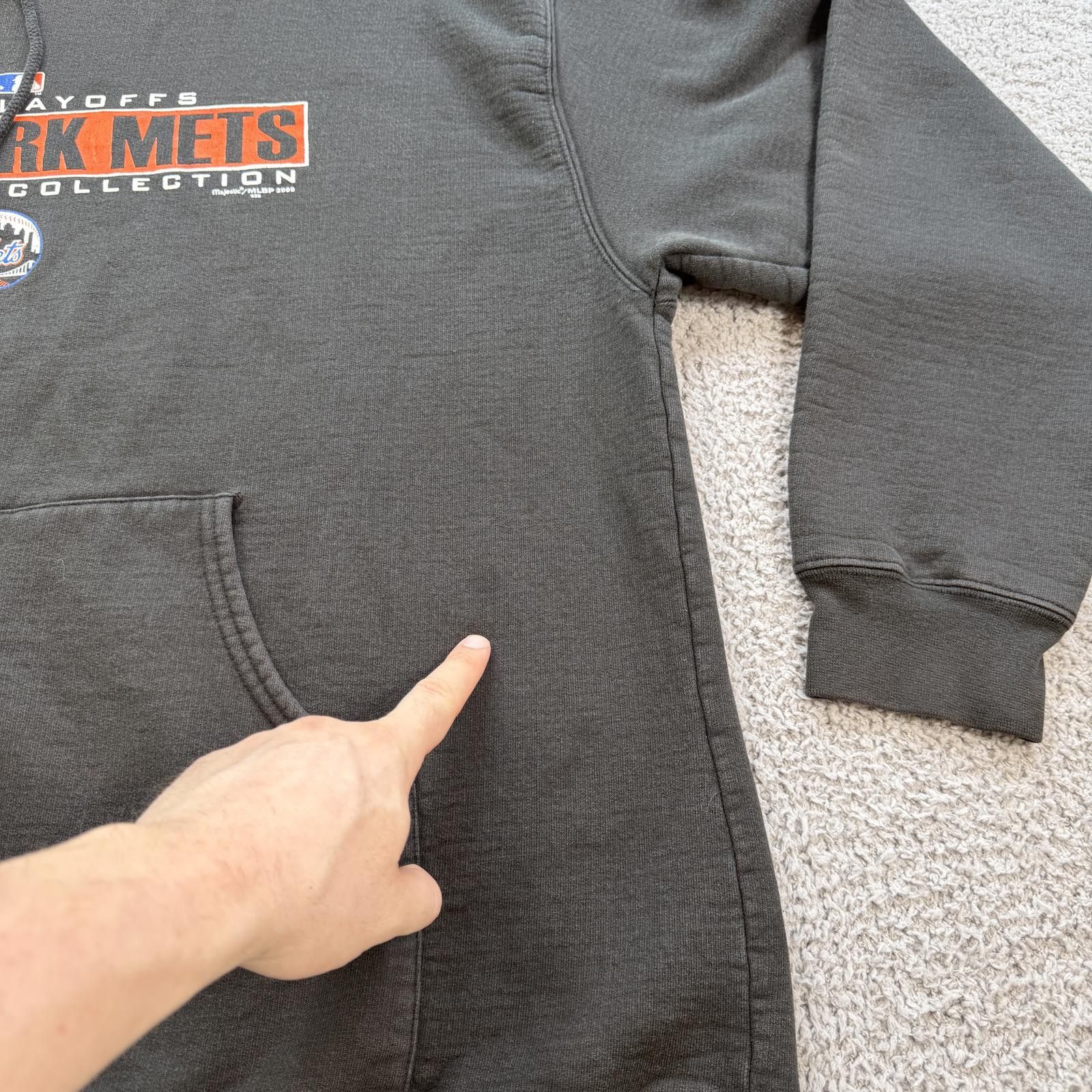 Majestic Vintage 2000 New York Mets Playoffs Hoodie Sweatshirt XL Size US XL / EU 56 / 4 - 5 Thumbnail