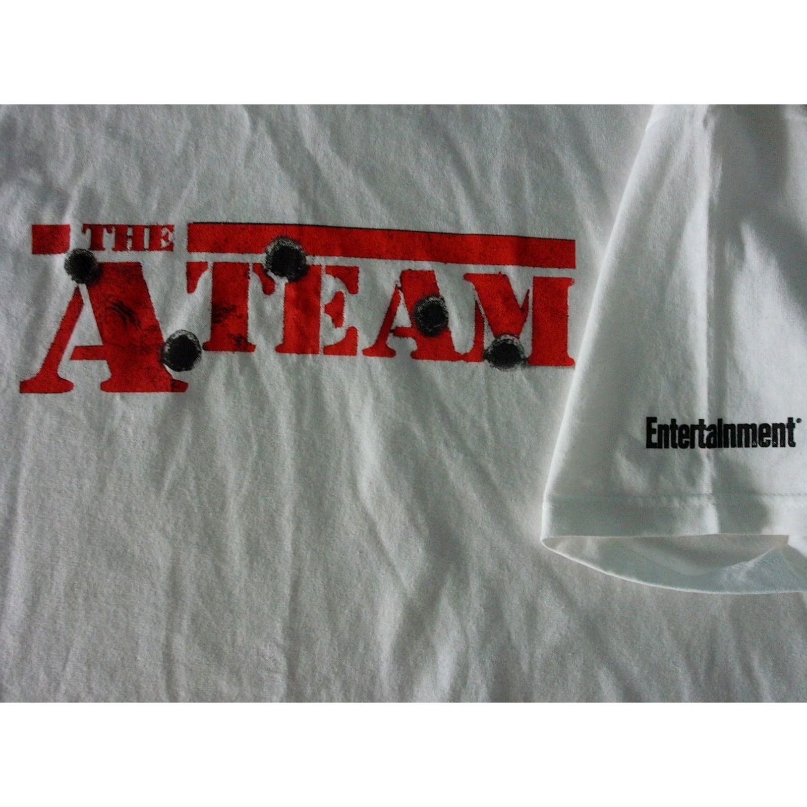 Logo 7 THE A TEAM Movie Promo VTG T Shirt Men's XL y2k Action ENTERTAINMENT MR T logo Size US XL / EU 56 / 4 - 3 Thumbnail