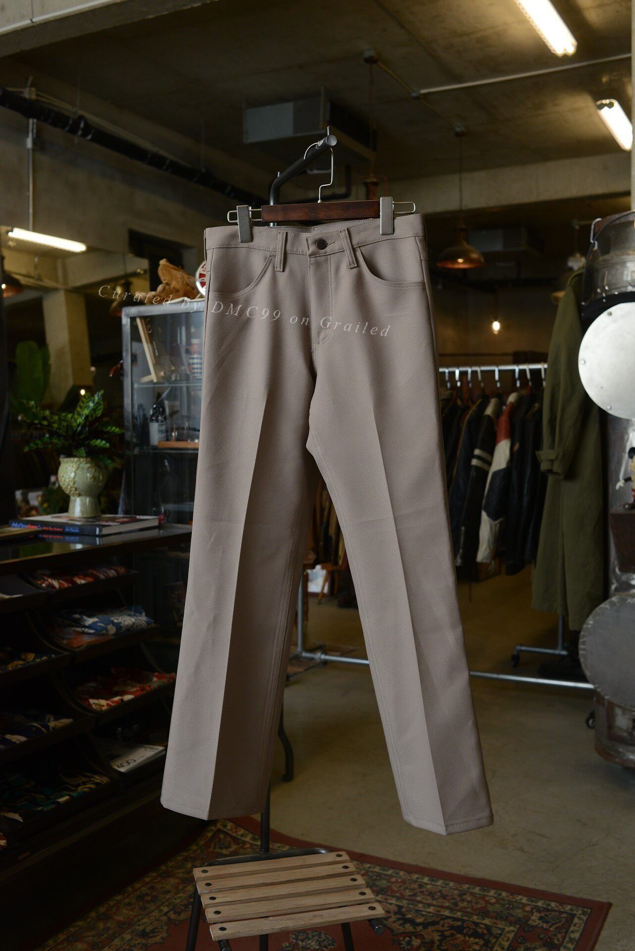 Wrangler Wrangler Oatmeal Straight-Leg Pants Size US 29 - 1 Thumbnail