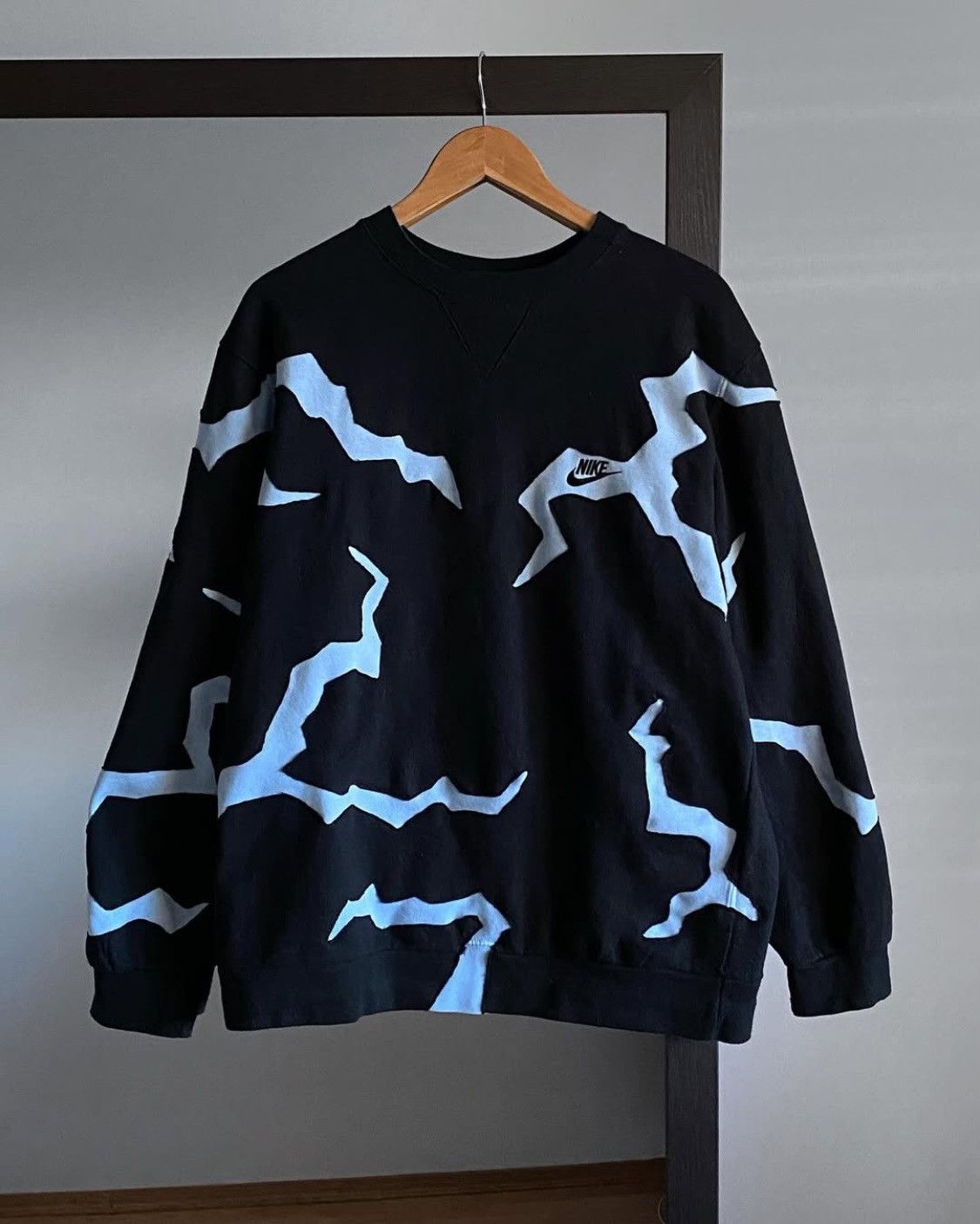 Nike Nike cracks reworked sweatshirt Size US L / EU 52-54 / 3 - 1 Thumbnail