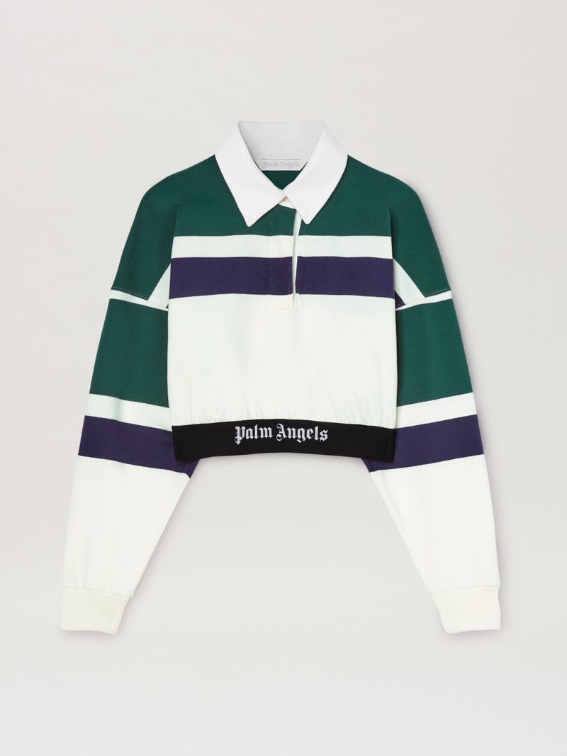 Palm Angels o1y1225 Polo Shirt in Multicolor Size S / US 4 / IT 40 - 1 Thumbnail