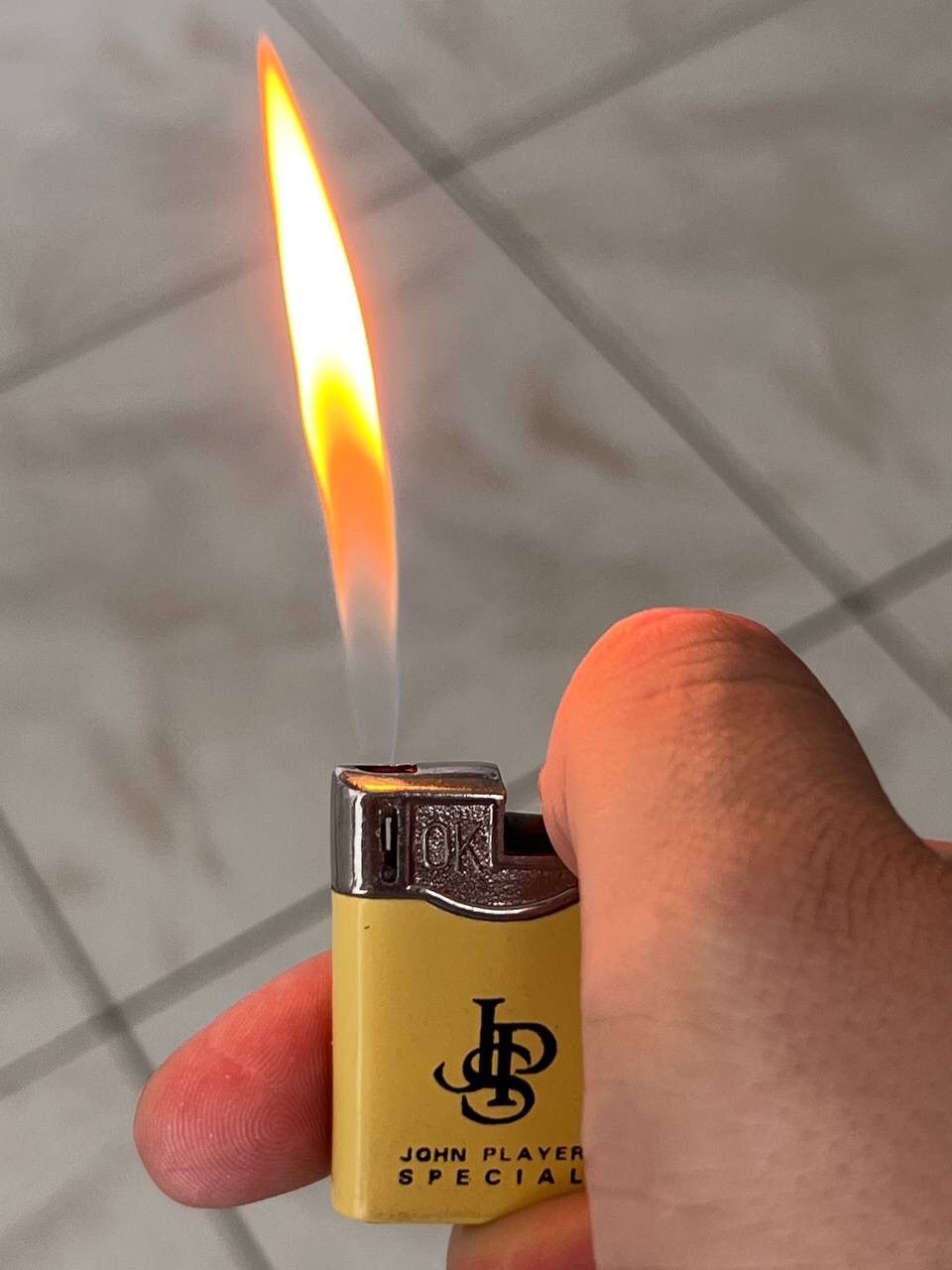 Japanese Brand × Vintage Y2K JOHN PLAYER SPECIALS F1 90s GEOMETRIC PUNK ROCK LIGHTER Size ONE SIZE - 6 Thumbnail