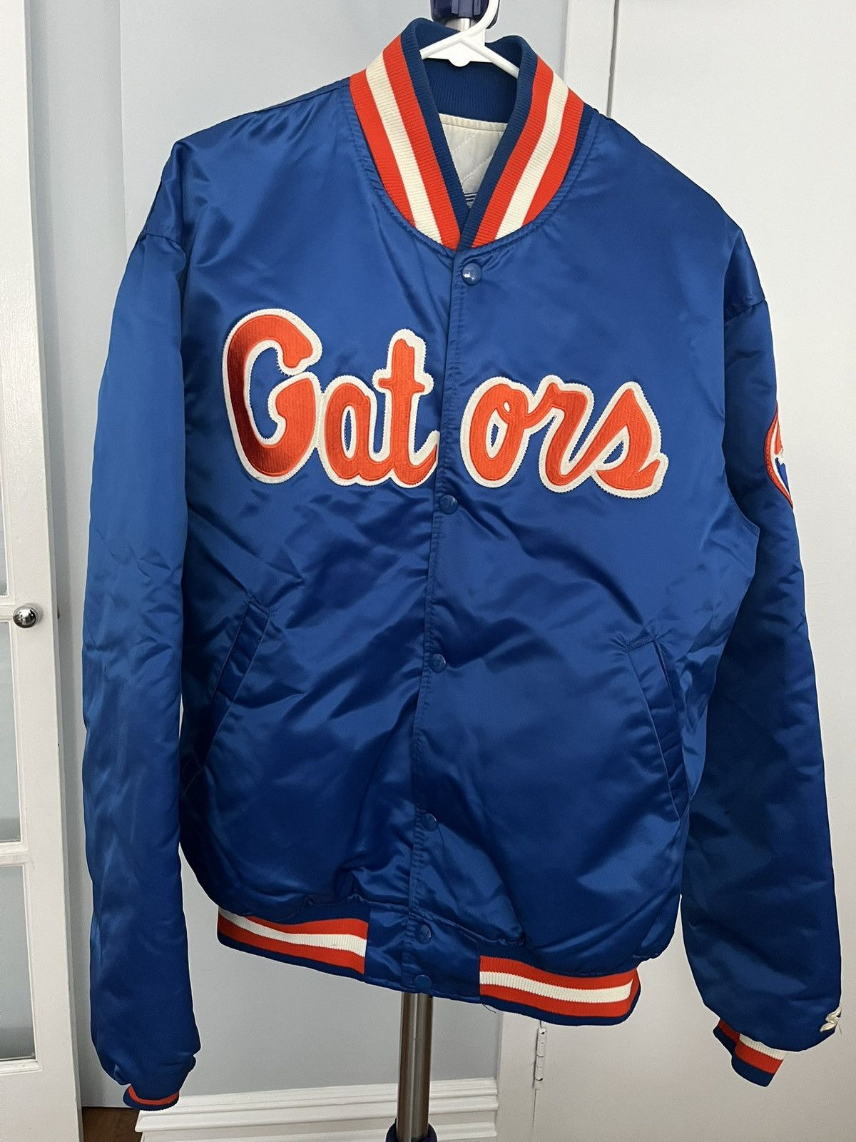 Starter VINTAGE Starter Florida Gators 🐊 Bomber Jacket Size XL Size US XL / EU 56 / 4 - 8 Thumbnail