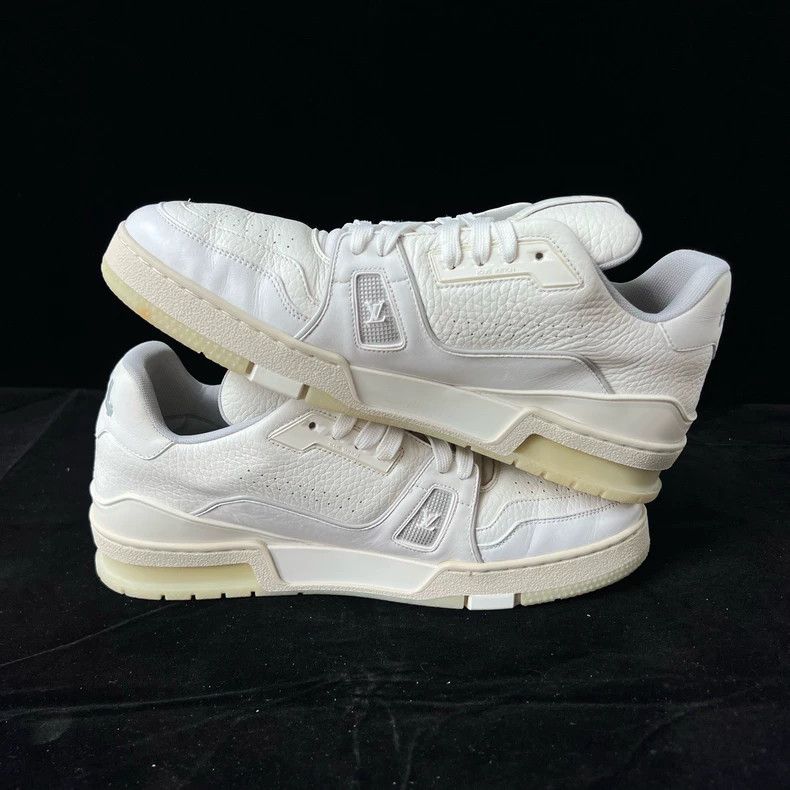 Louis Vuitton Louis Vuitton Trainer white cement board shoes Size US 9.5 / EU 42-43 - 4 Thumbnail