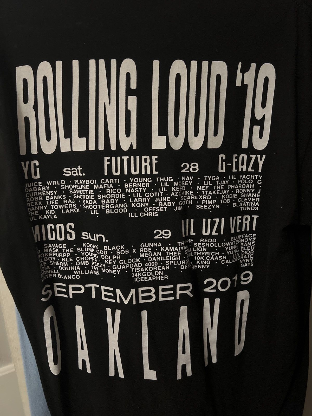 Rolling Loud 2019 Bay area Rolling Loud shirt Size US M / EU 48-50 / 2 - 1 Thumbnail
