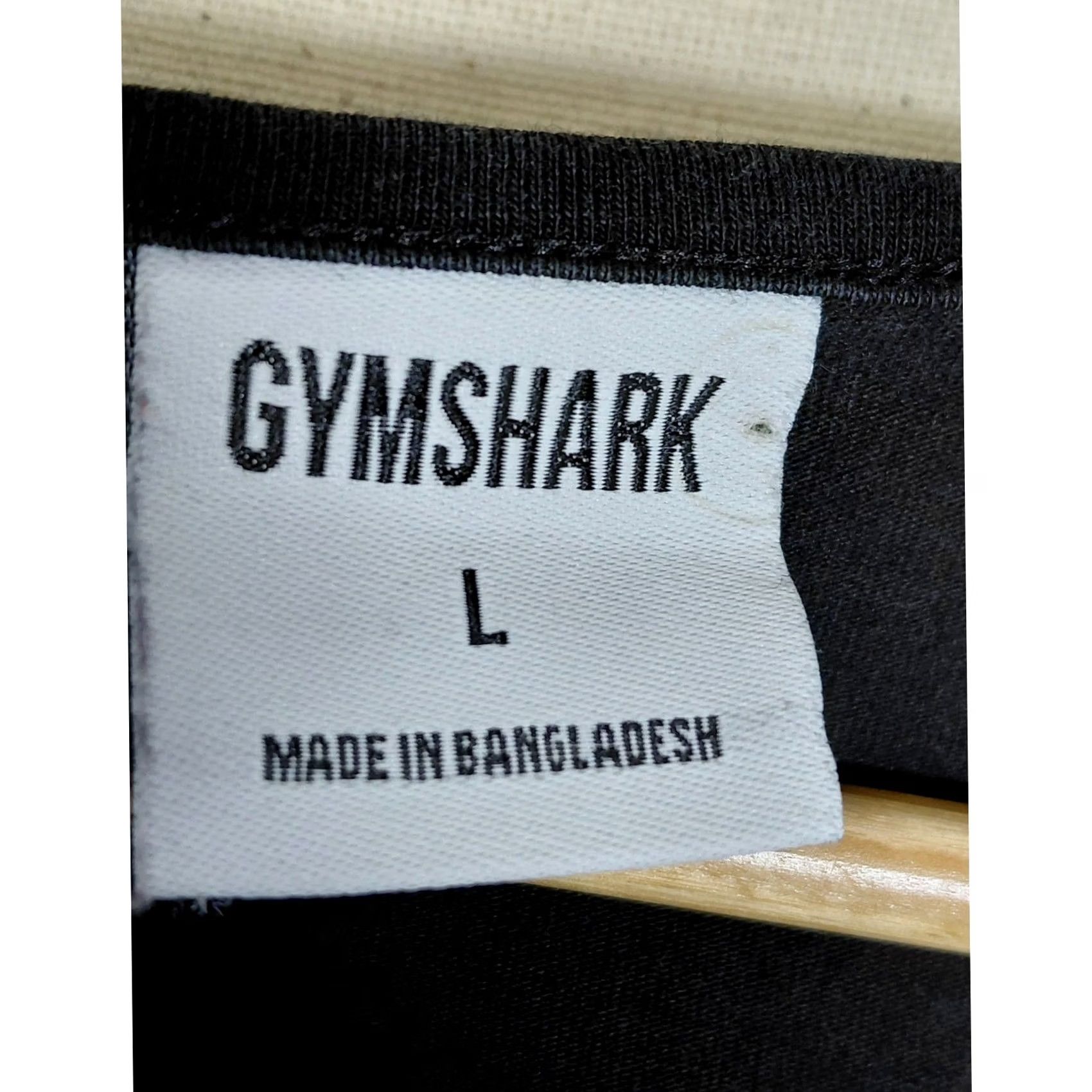 Gymshark GYMSHARK Tank Top Black Knit Sleeveless Crew Neck Men L Solid Shirt Shirt? Size US L / EU 52-54 / 3 - 5 Thumbnail
