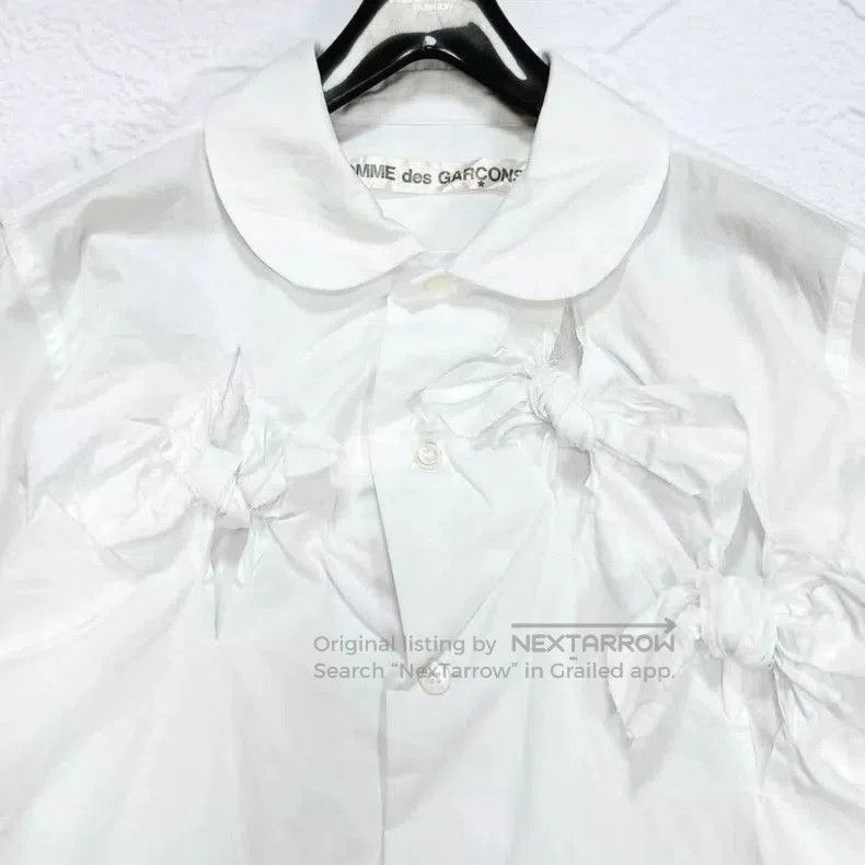 Comme des Garcons Comme des Garçons Classic Bow Design Shirt. Size US M / EU 48-50 / 2 - 1 Thumbnail