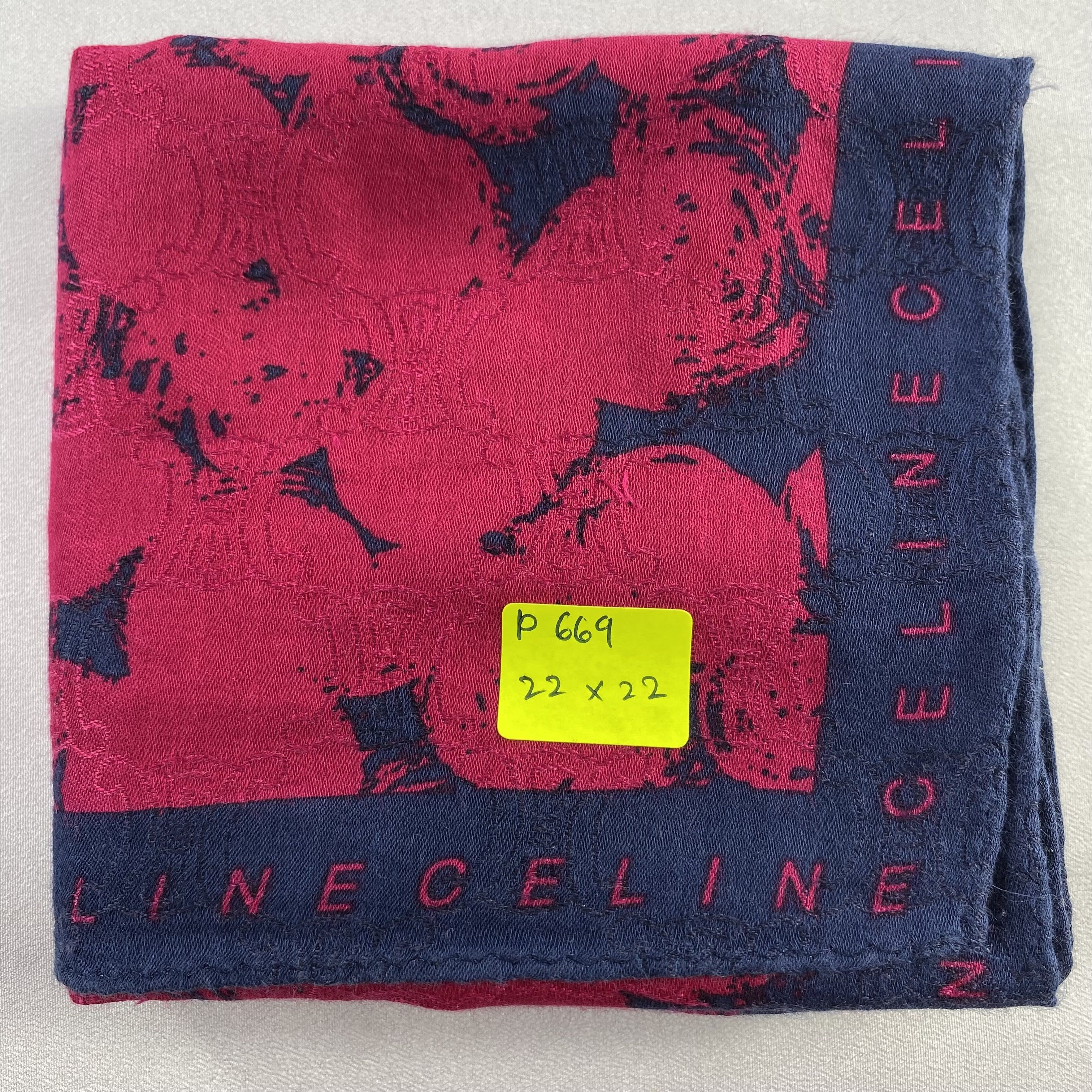 Celine × Vintage Celine Neckerchief / Bandana / Handkerchief-P669 Size ONE SIZE - 5 Thumbnail