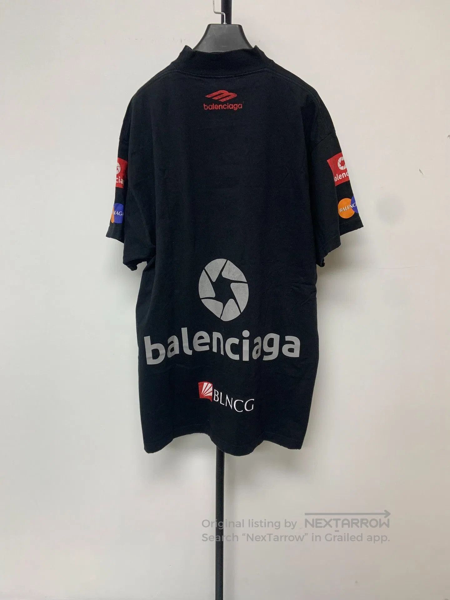 Balenciaga Balenciaga TOP LEAGUE Logo Print T-Shirt. Size US M / EU 48-50 / 2 - 2 Thumbnail
