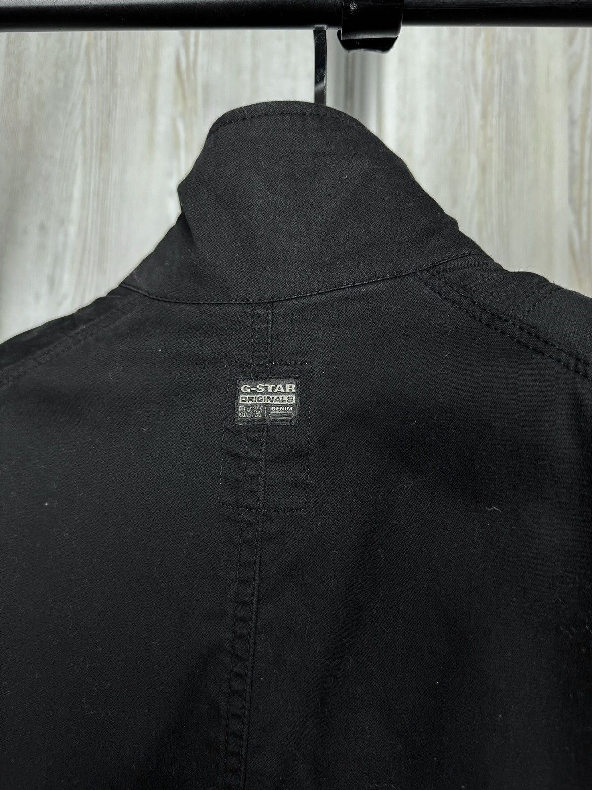 G-Star G-Star Peltz Overshirt Long Sleeve black cotton jacket M Size US M / EU 48-50 / 2 - 8 Thumbnail