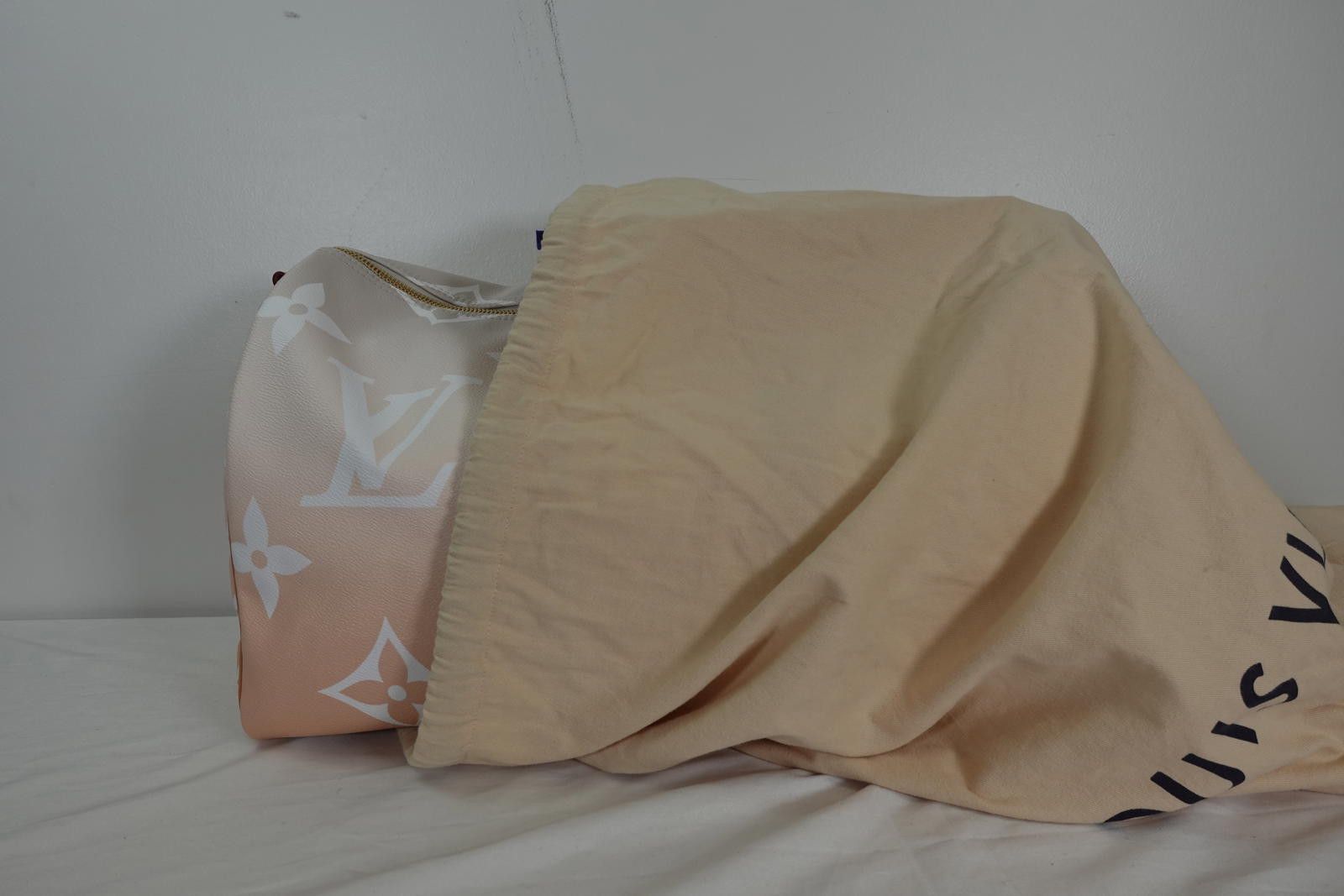 Louis Vuitton LOUIS VUITTON GIANT MONOGRAM KEEPALL 45 - BRUME Size ONE SIZE - 9 Thumbnail