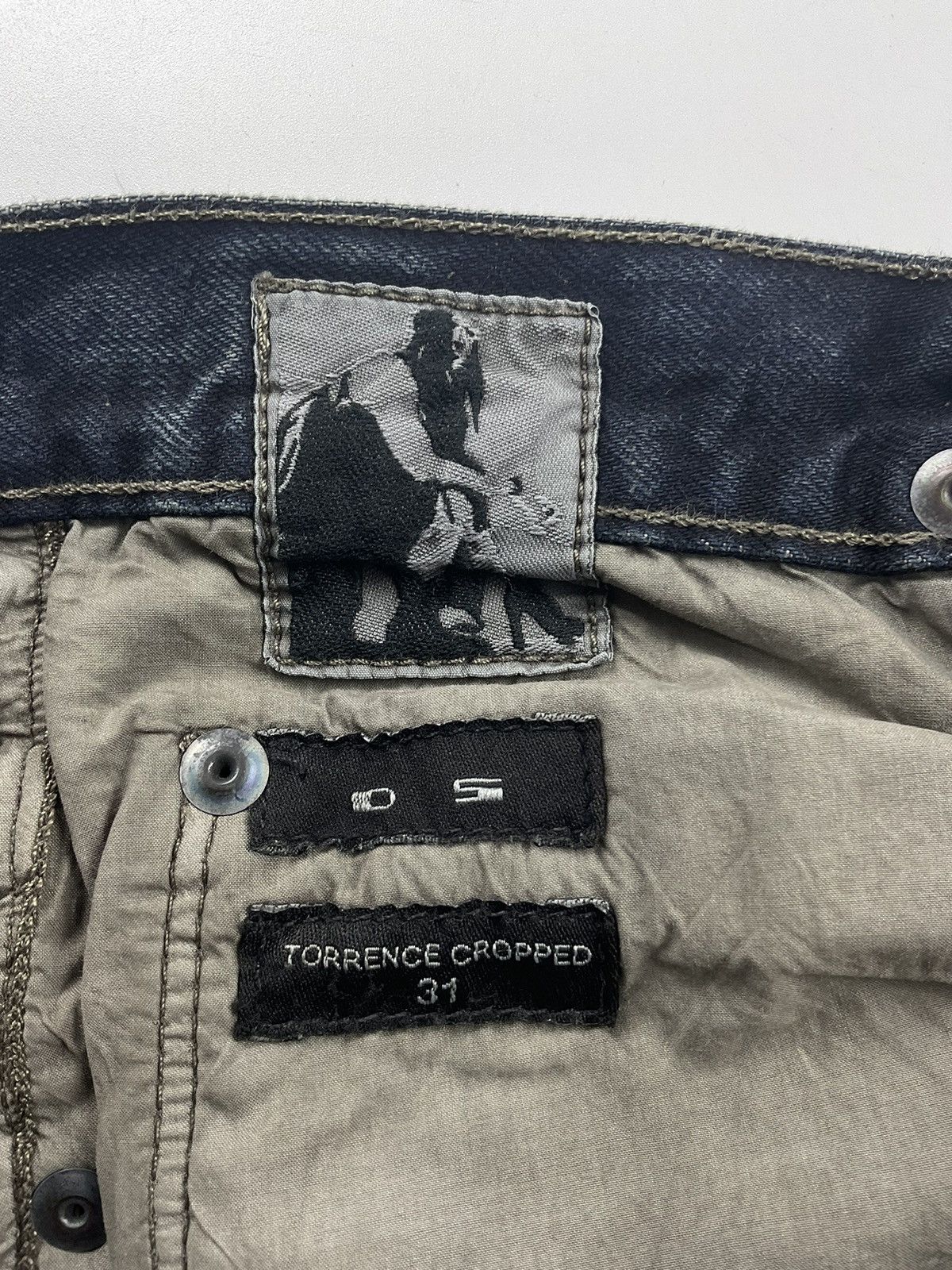 Rick Owens Rick Owens S/S'16 Degrade Hustler Torrence Cropped Denim Size US 31 - 7 Thumbnail