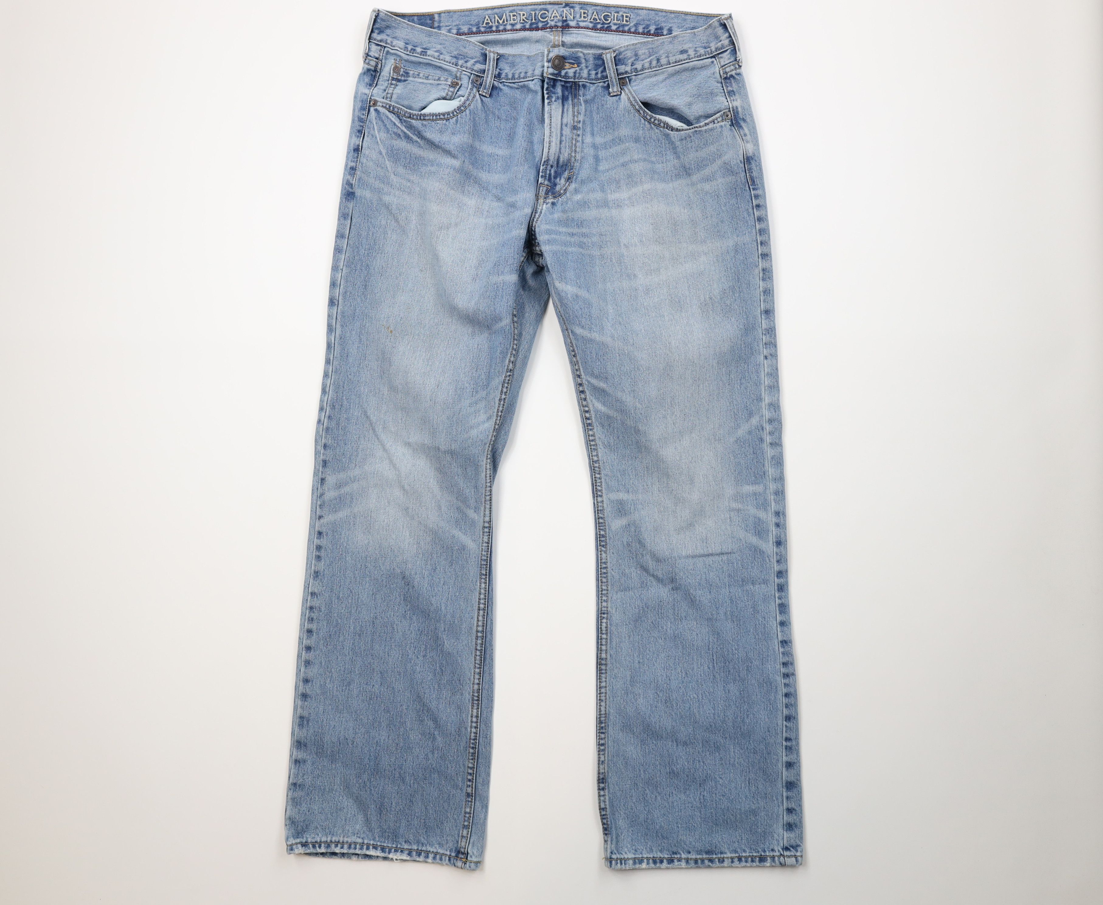 American Eagle Outfitters Vintage Y2K American Eagle Outfitters Wide Leg Denim Jeans Size US 36 / EU 52 - 1 Thumbnail