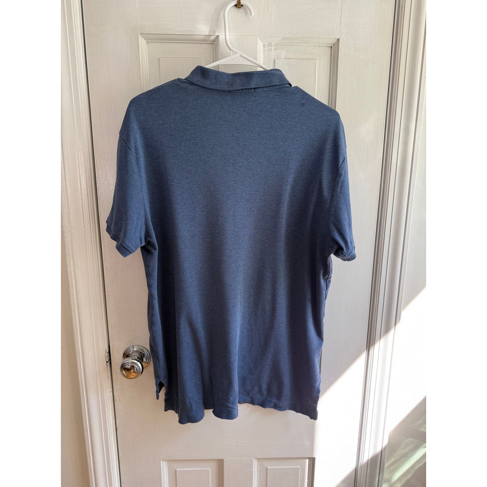 Polo Ralph Lauren Copied - Polo Ralph Lauren Blue Grey Polo Green Pony Large Size US L / EU 52-54 / 3 - 5 Thumbnail