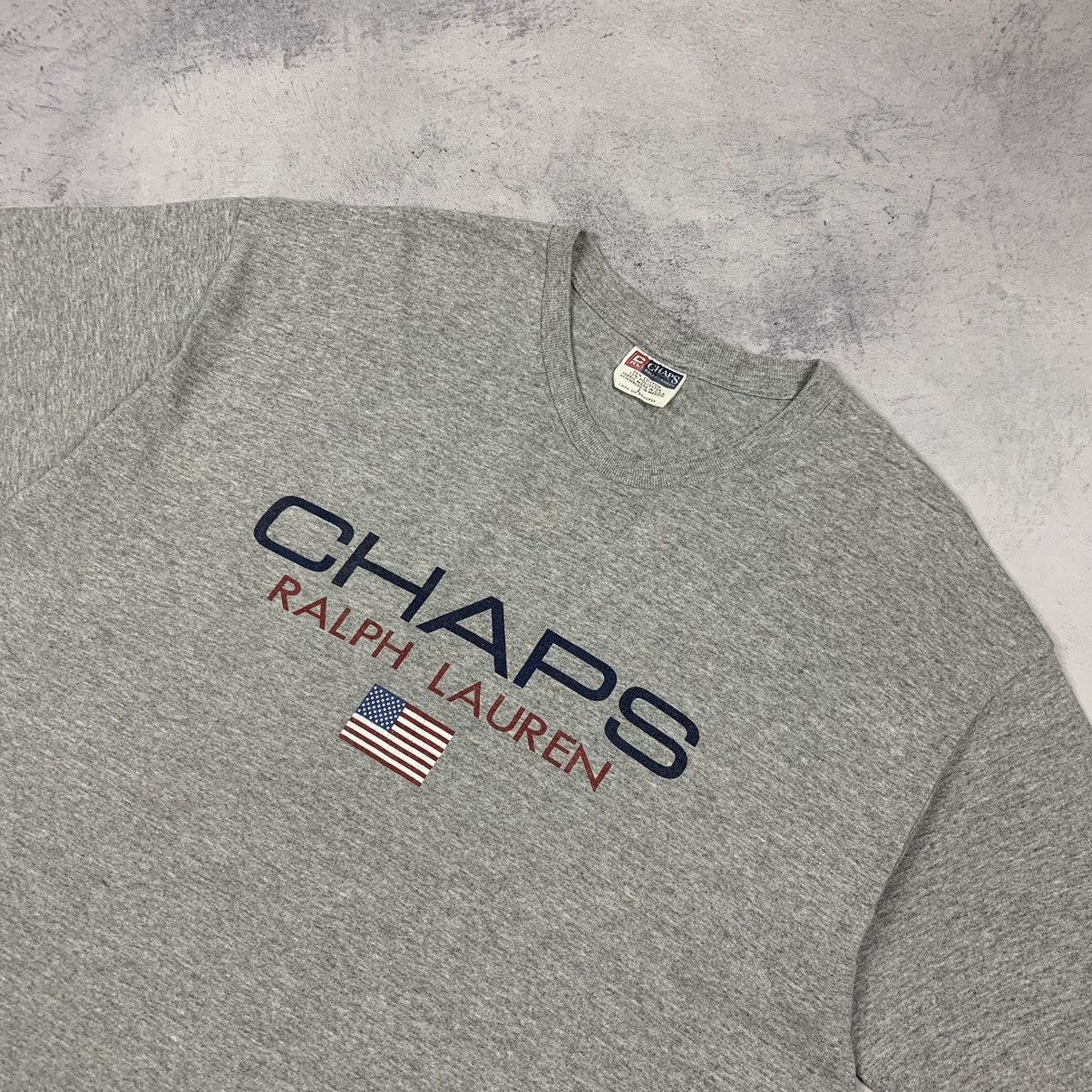 Chaps Ralph Lauren Vintage Chaps Ralph Lauren T-Shirt Made in USA Tee 1990’s Size US L / EU 52-54 / 3 - 2 Thumbnail