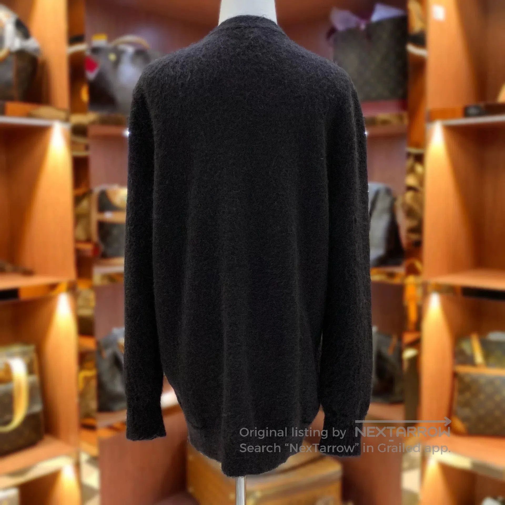 Saint Laurent Paris SAINT LAURENT Black Star Sequin Cardigan. Size M / US 6-8 / IT 42-44 - 2 Thumbnail