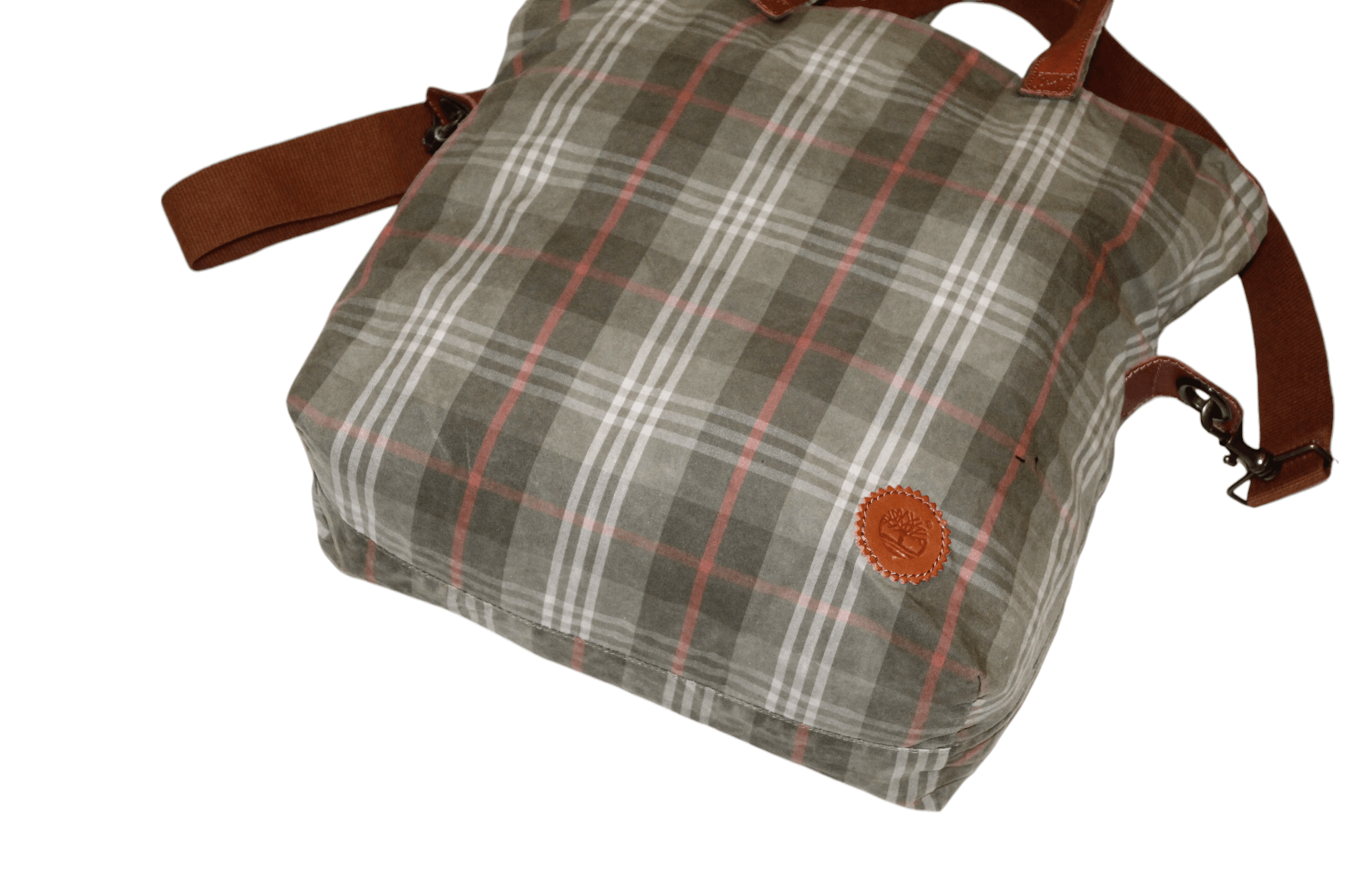 Timberland 90's Timberland Tartan Canvas crossbody bag. made in italy Size ONE SIZE - 4 Thumbnail