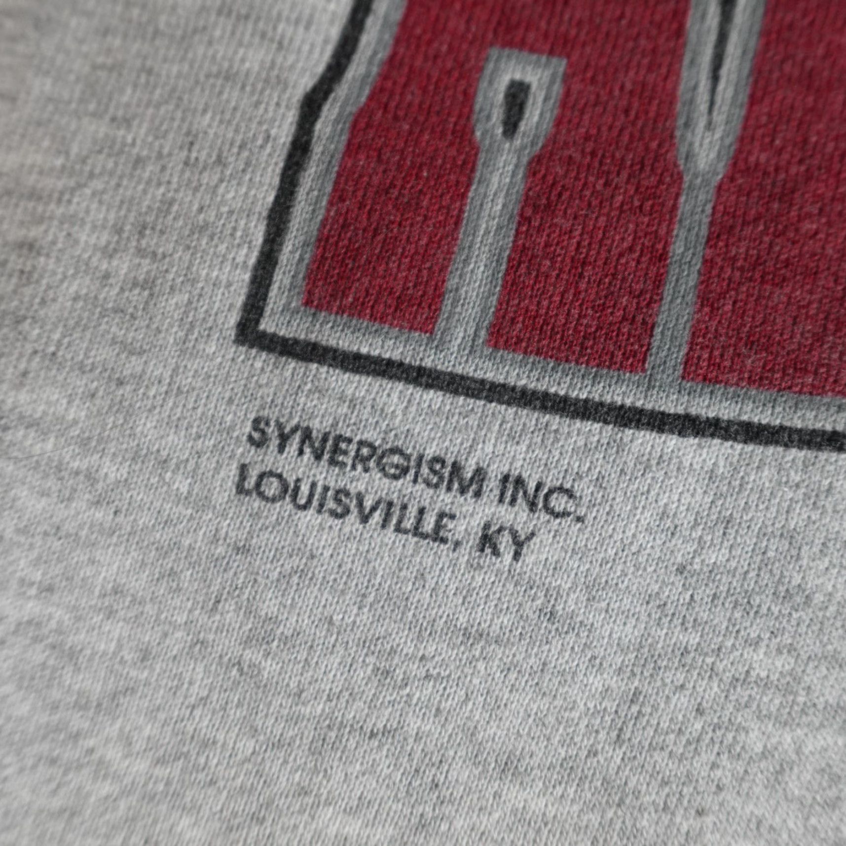 Vintage VINTAGE American Vintage Womens Sweatshirt XL Gray Alabama Crimson Tide Cropped Made in USA Size XL / US 12-14 / IT 48-50 - 5 Thumbnail