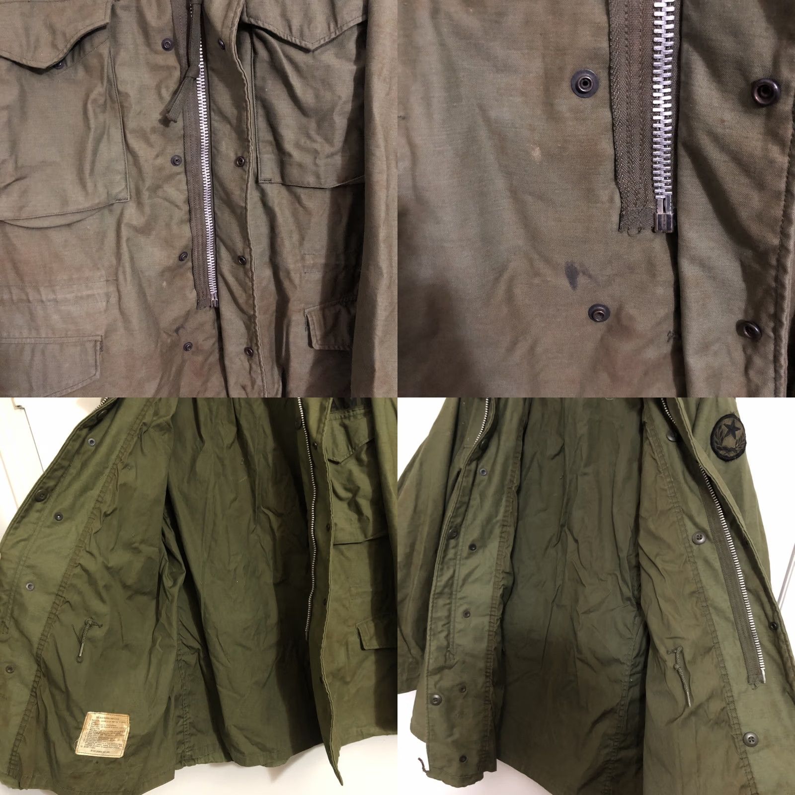 Vintage VINTAGE M-65 Field Jacket US Military Green 31” Jacket Regular Size M Men WWII Vietnam Army Size US M / EU 48-50 / 2 - 11 Thumbnail