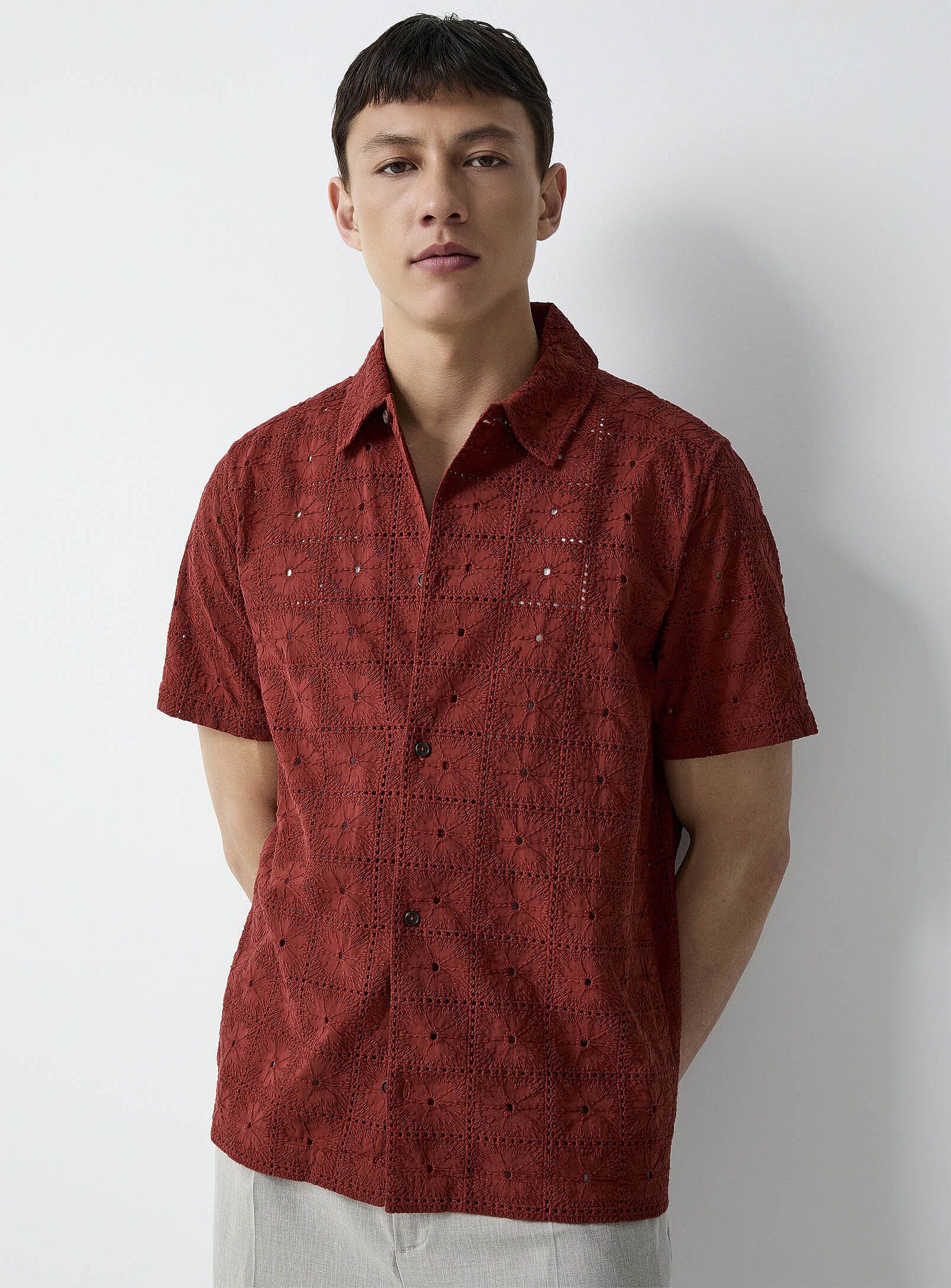Les Deux BNWT SS25 LES DEUX HECTOR ANGLAISE SS SHIRT S Size US S / EU 44-46 / 1 - 13 Thumbnail