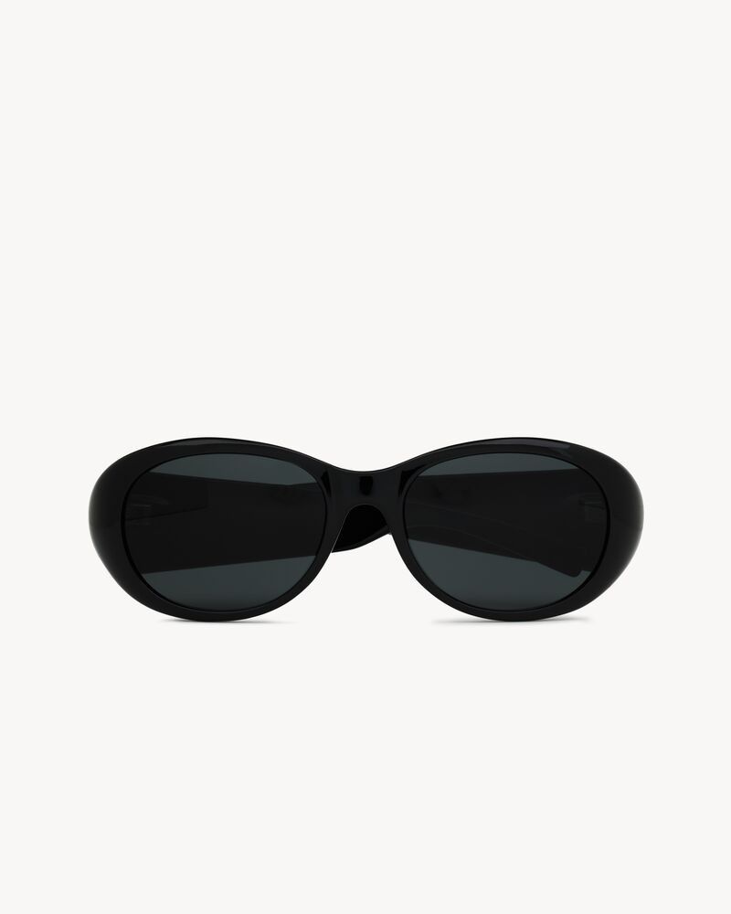 Saint Laurent Paris o1b1hav111125 Size: OS / SL 736 Sunglasses in Black Size ONE SIZE - 2 Thumbnail