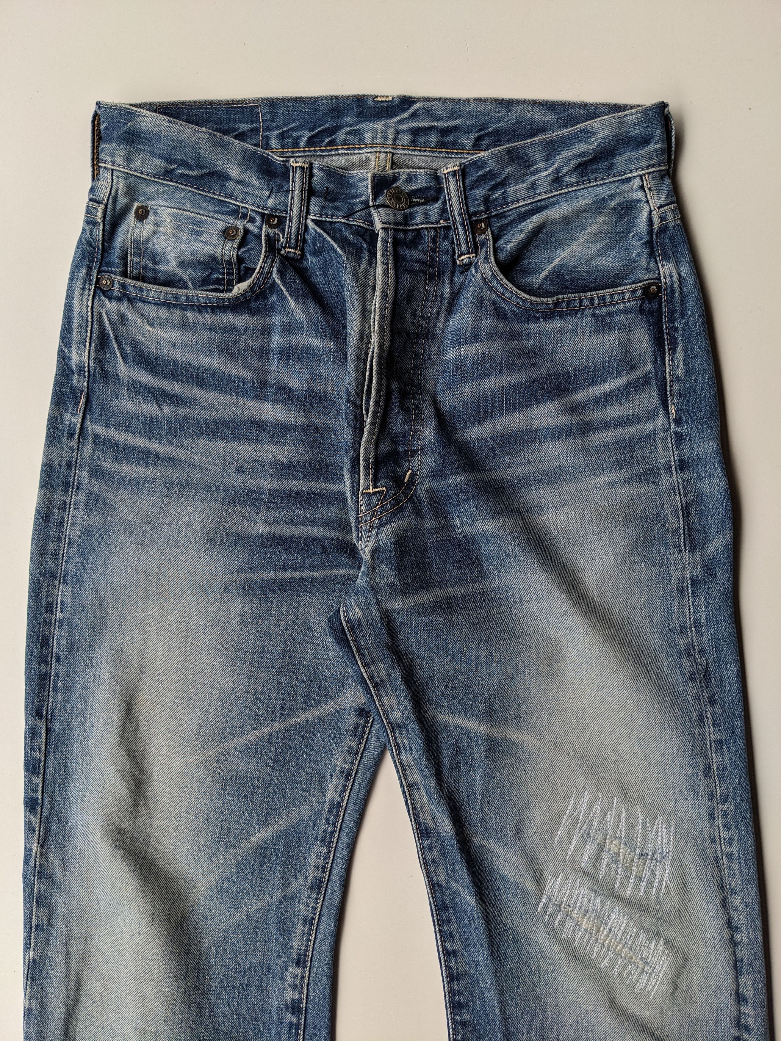 OMNIGOD Omnigod faded selvedge jeans Size US 29 - 3 Thumbnail
