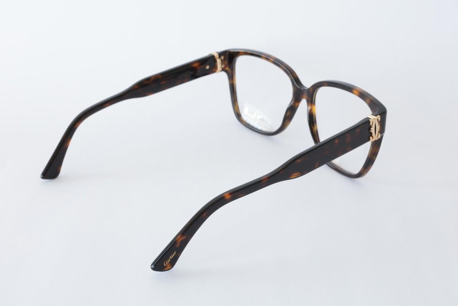 Cartier New Cartier eyewear optical eyeglasses CT0451O 002 havana Size ONE SIZE - 7 Thumbnail