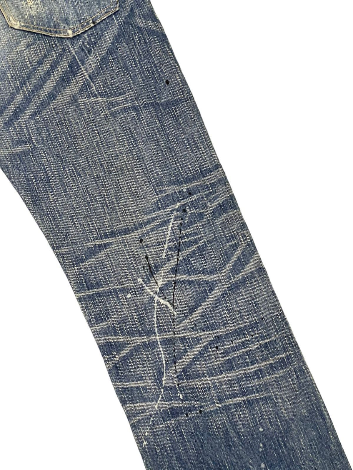 Edwin Distress Jeans Edwin 503 Faded Paint Splash Regular 7🟦5 Size US 34 / EU 50 - 18 Thumbnail