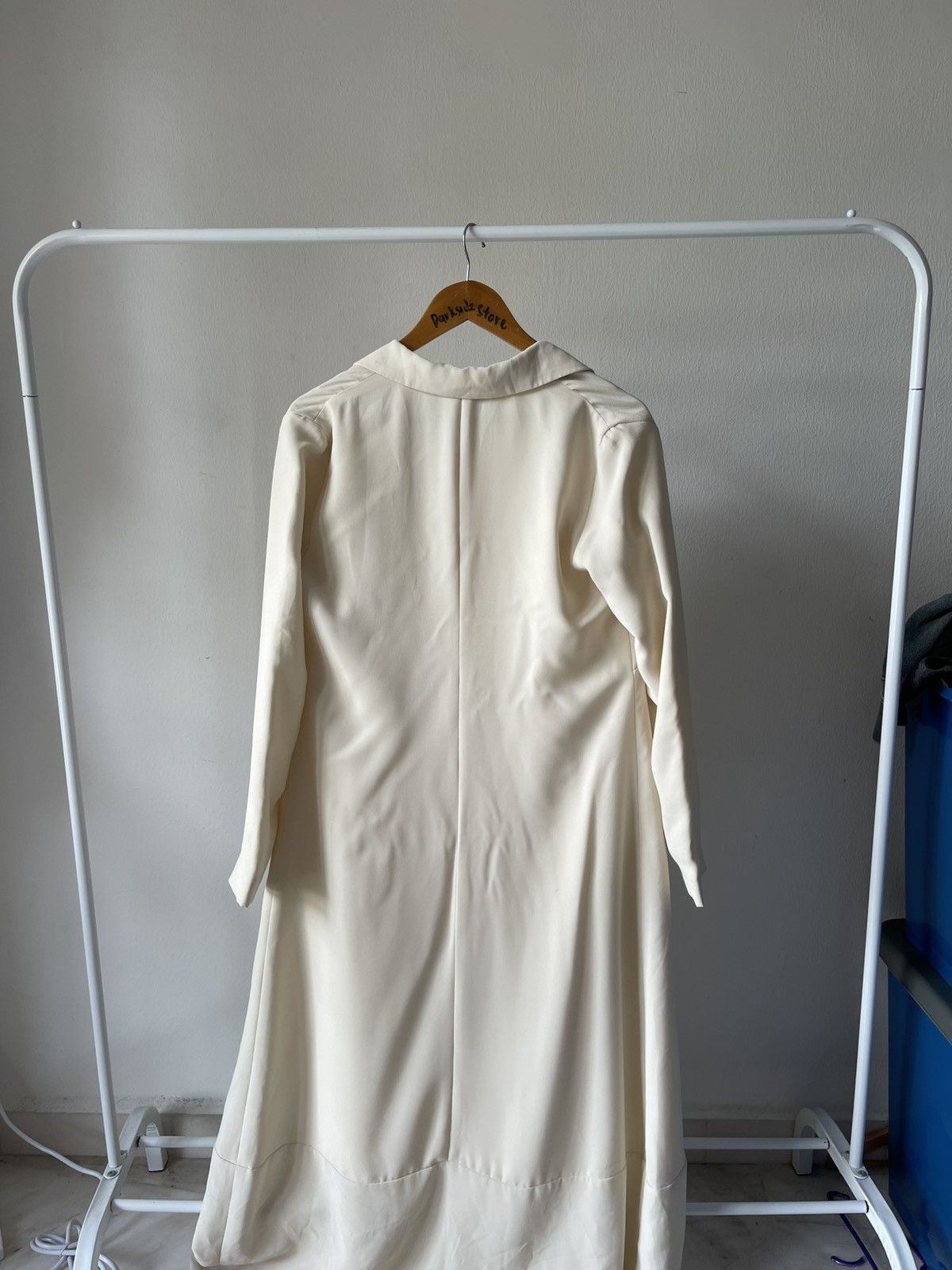 Y's for Men × Yohji Yamamoto 90s Yohji Yamamoto Workshop Maxi Dress Size M / US 6-8 / IT 42-44 - 9 Thumbnail