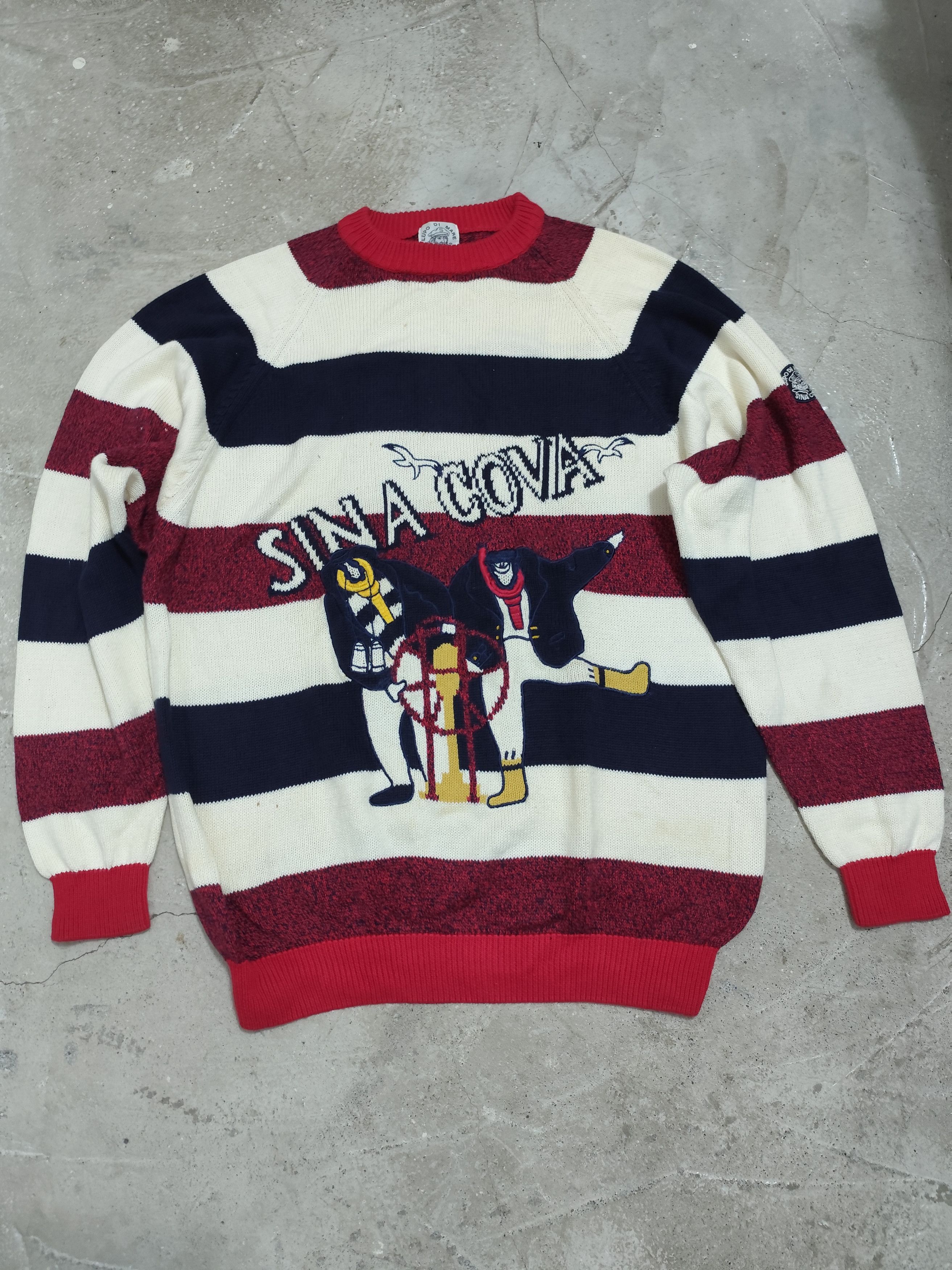 Coogi × Japanese Brand Vintage coogi missoni style lupo de mare sina cova knitted Size US M / EU 48-50 / 2 - 1 Thumbnail