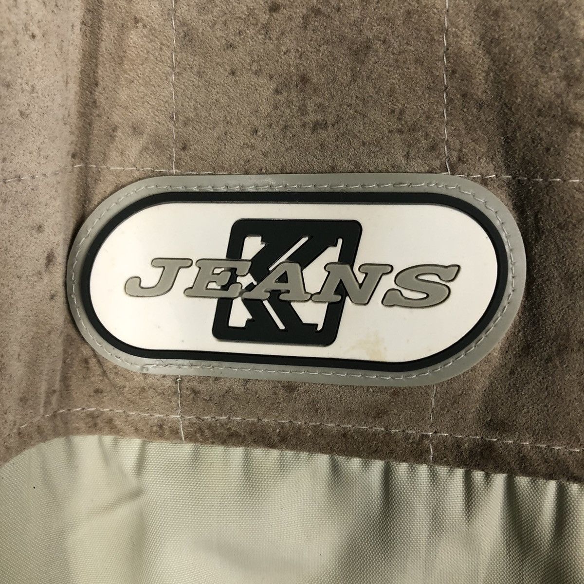 Japanese Brand 📌Vintage Zipper Biker Jacket Karl Kani Jeans Big Logo Size US M / EU 48-50 / 2 - 19 Thumbnail
