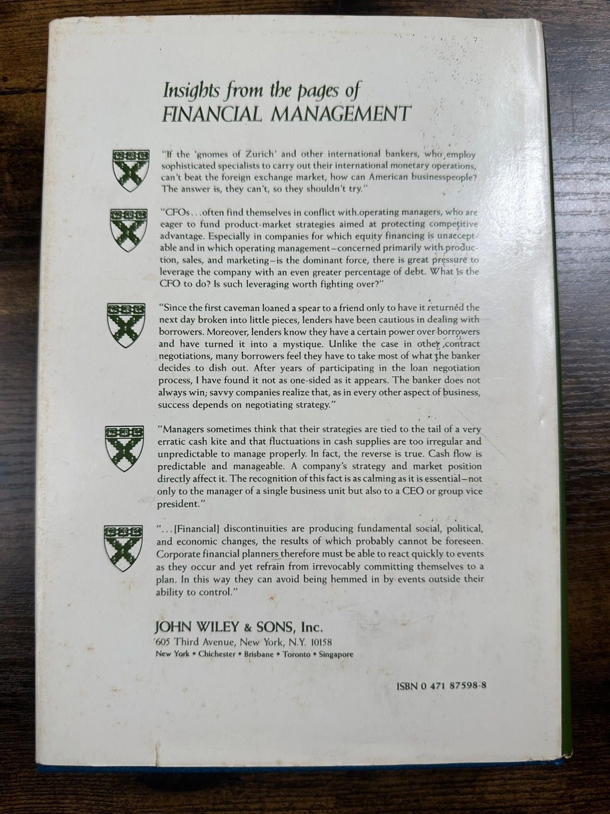 Other Financial Management Hardcover Book by Harvard Business Size ONE SIZE - 5 Thumbnail