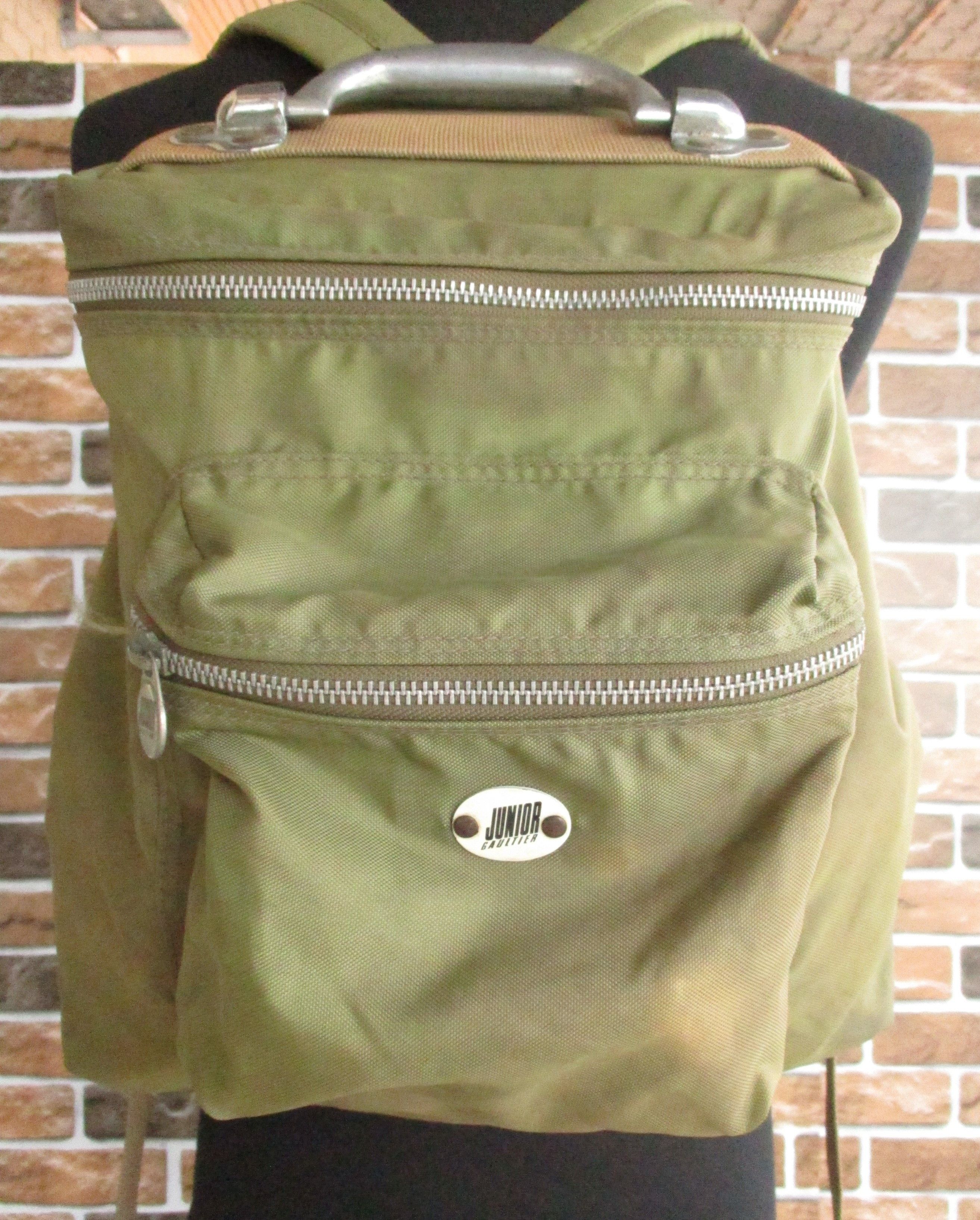 Jean Paul Gaultier × Vintage Distressed Faded Junior Gaultier Military Utility Top Loader Size ONE SIZE - 2 Thumbnail