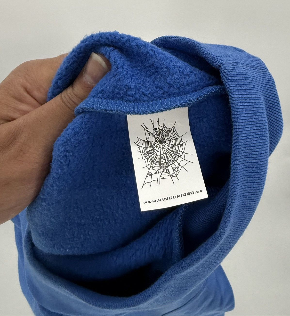 Sp5der SP5DER Beluga Hoodie TC Blue Pullover Mens Size L Size US L / EU 52-54 / 3 - 16 Thumbnail