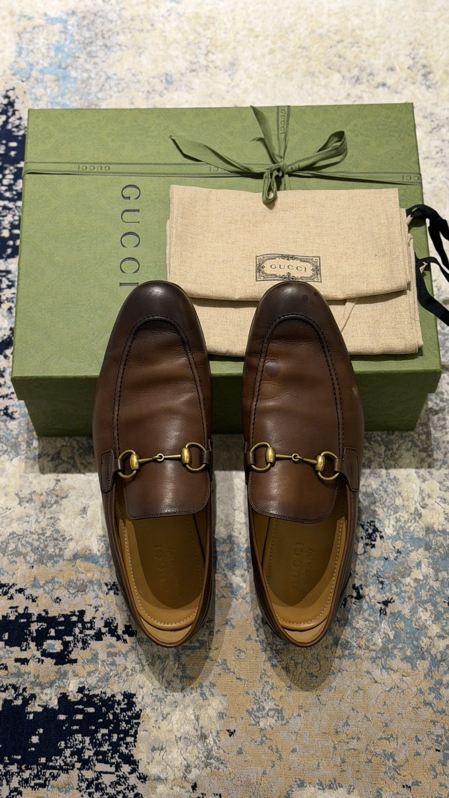 Gucci Authentic Gucci Jordaan Loafer UK10 Size US 10 / EU 43 - 9 Thumbnail