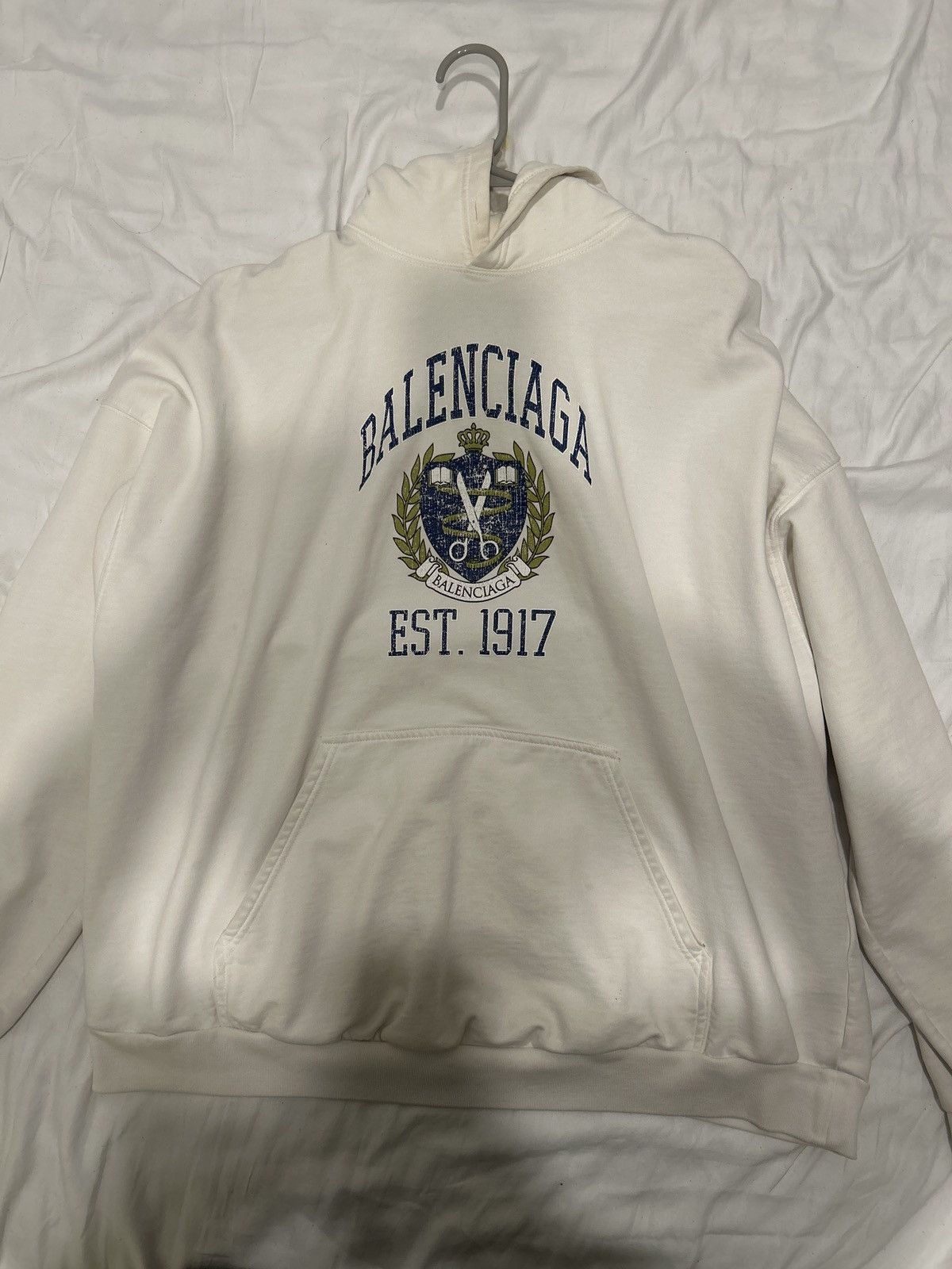 Balenciaga Balenciaga College Hoodie Size US L / EU 52-54 / 3 - 1 Thumbnail