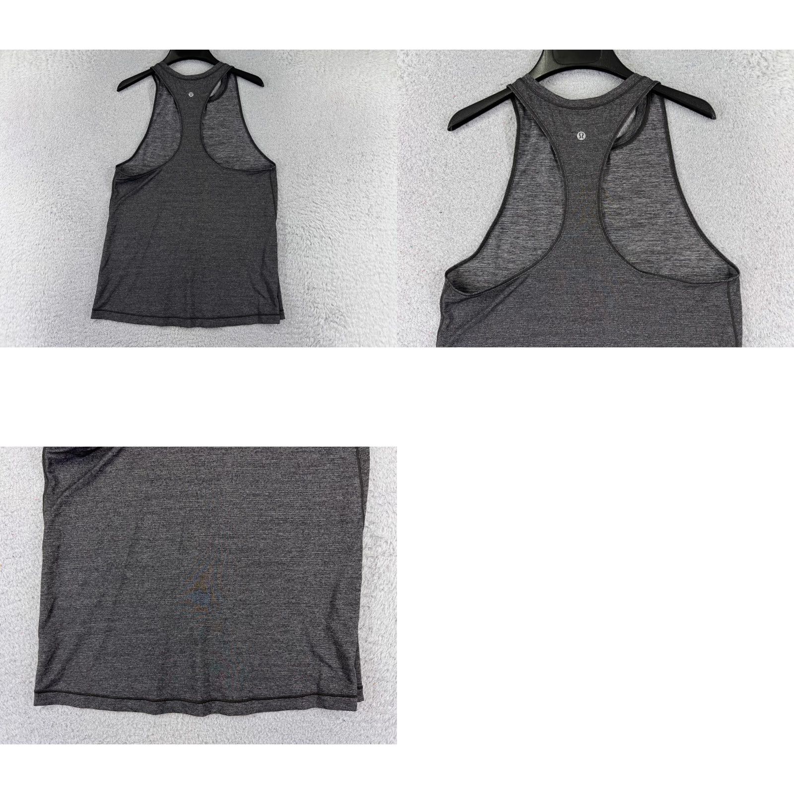Lululemon Lululemon Shirt Women 8 Gray Racerback Tank Round Neck Run Gym Yoga Casual Sleeveless Sports 90s Mens Womens Girls Size M / US 6-8 / IT 42-44 - 9 Thumbnail
