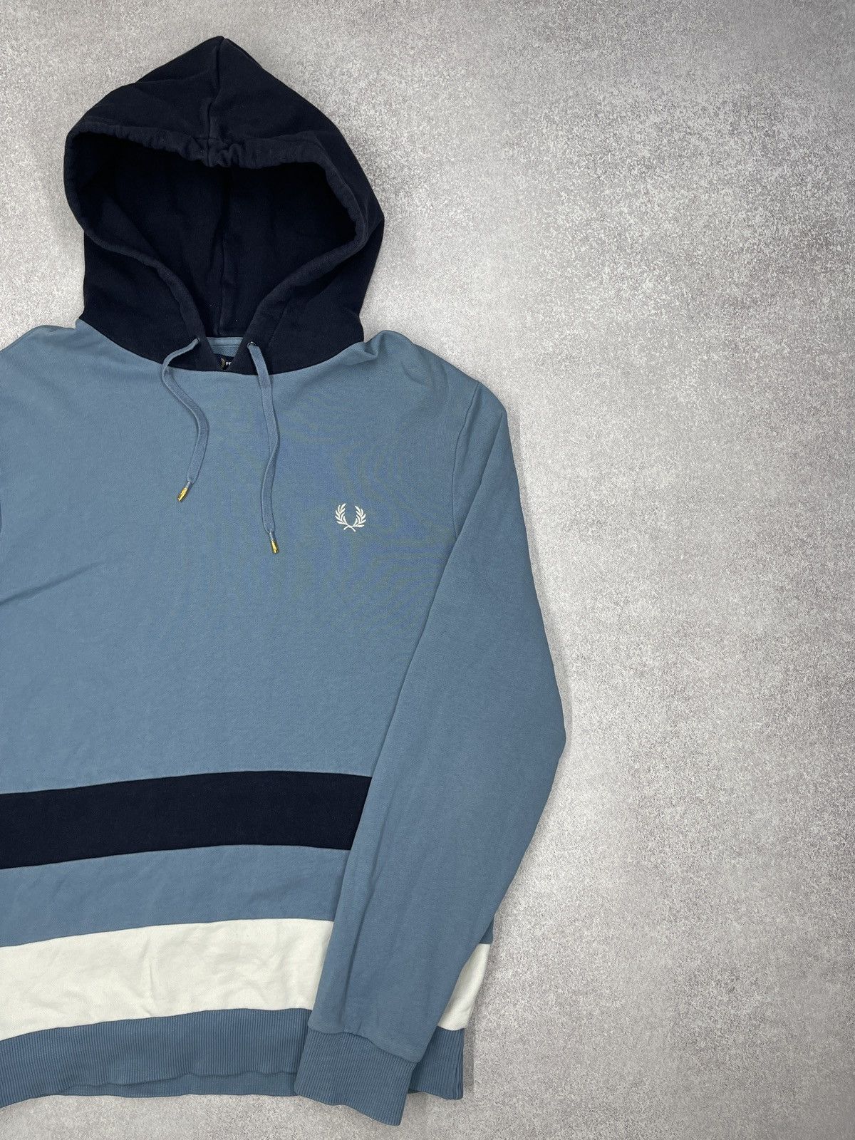 Fred Perry × Vintage Mens Fred Perry Hoodie Blue Size M Size US M / EU 48-50 / 2 - 3 Thumbnail