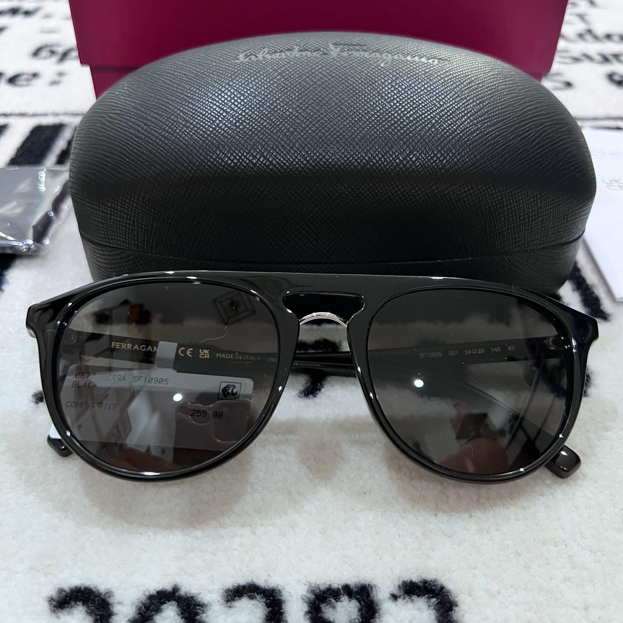 Salvatore Ferragamo Salvatore Ferragamo Double Gancini Full Frame Aviator Size ONE SIZE - 2 Thumbnail