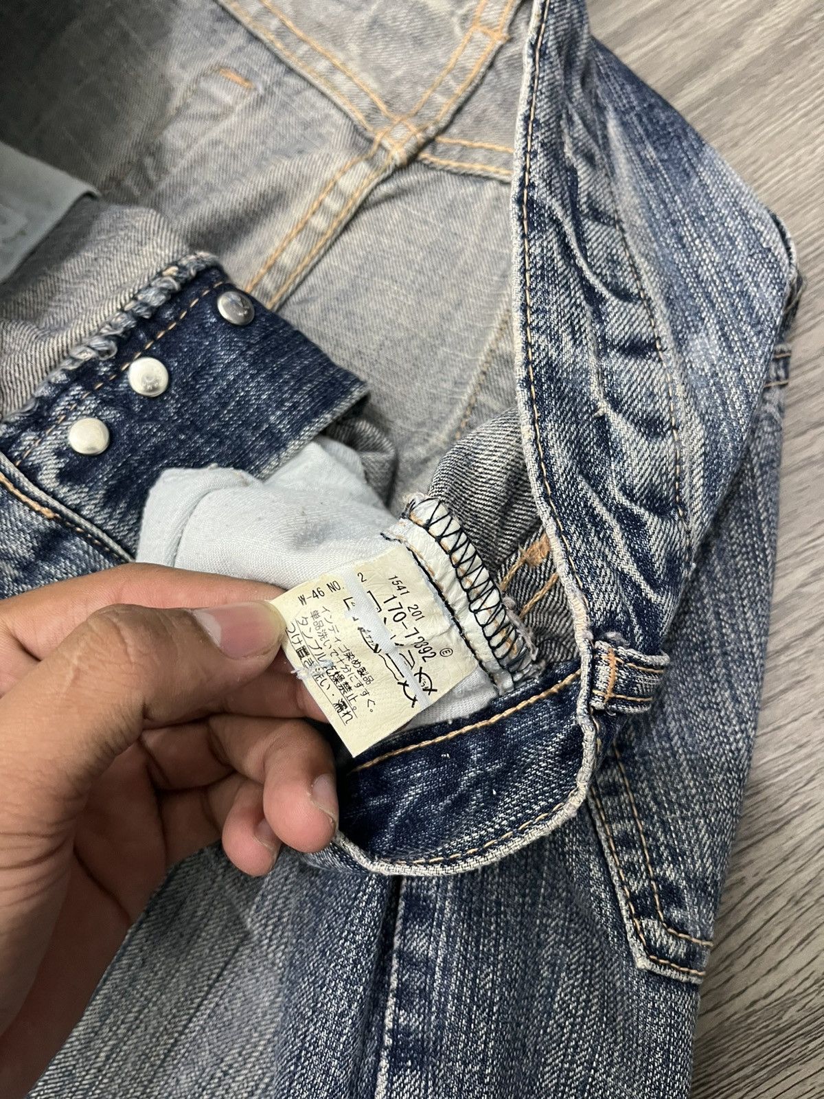 Japanese Brand Vtg Takeo kikuchi jeans Size US 35 - 6 Thumbnail