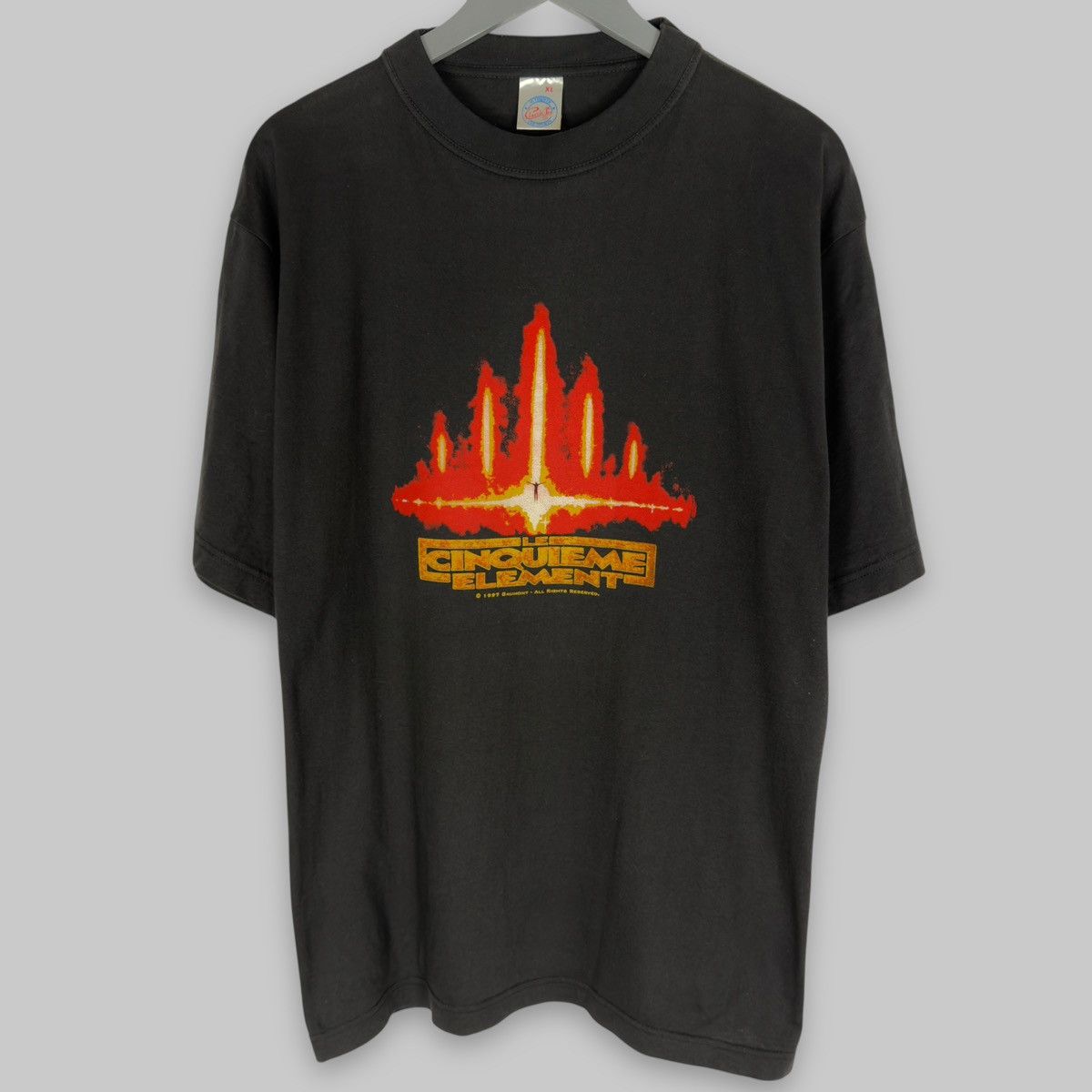 Vintage Vintage 1997 The Fifth Element Movie French Promo T Shirt Size US XL / EU 56 / 4 - 1 Thumbnail