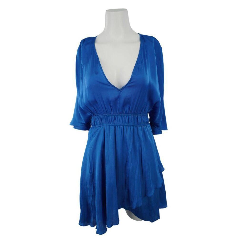 Zara Zara Blue Flutter Romper Size XS Size XS / US 0-2 / IT 36-38 - 1 Thumbnail