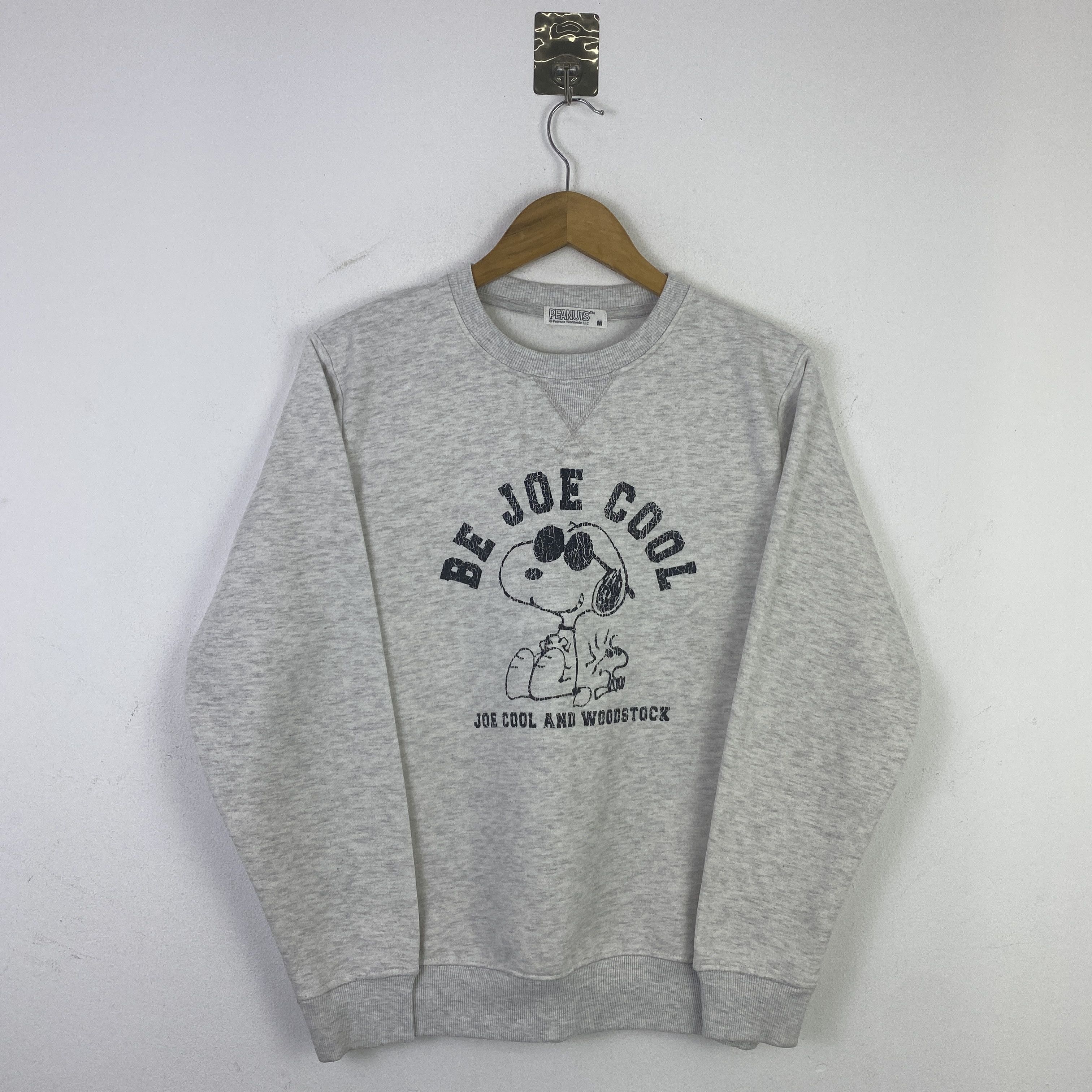 Peanuts Vintage Peanuts Be Joe Cool Graphic Sweatshirt SH0369 Size US M / EU 48-50 / 2 - 1 Thumbnail